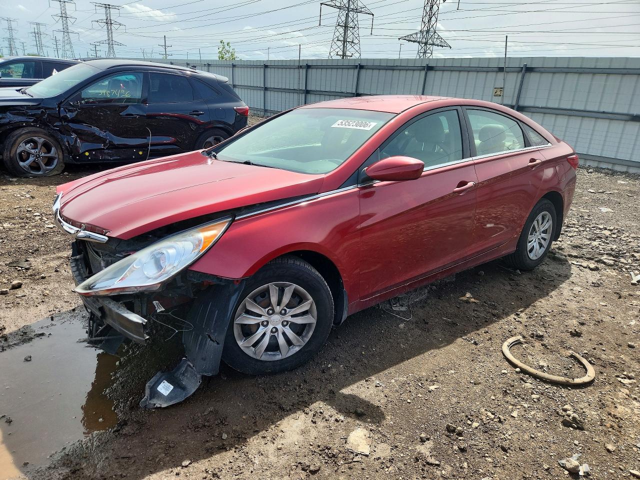 2013 Hyundai Sonata Gls Red vin: 5NPEB4AC0DH513368