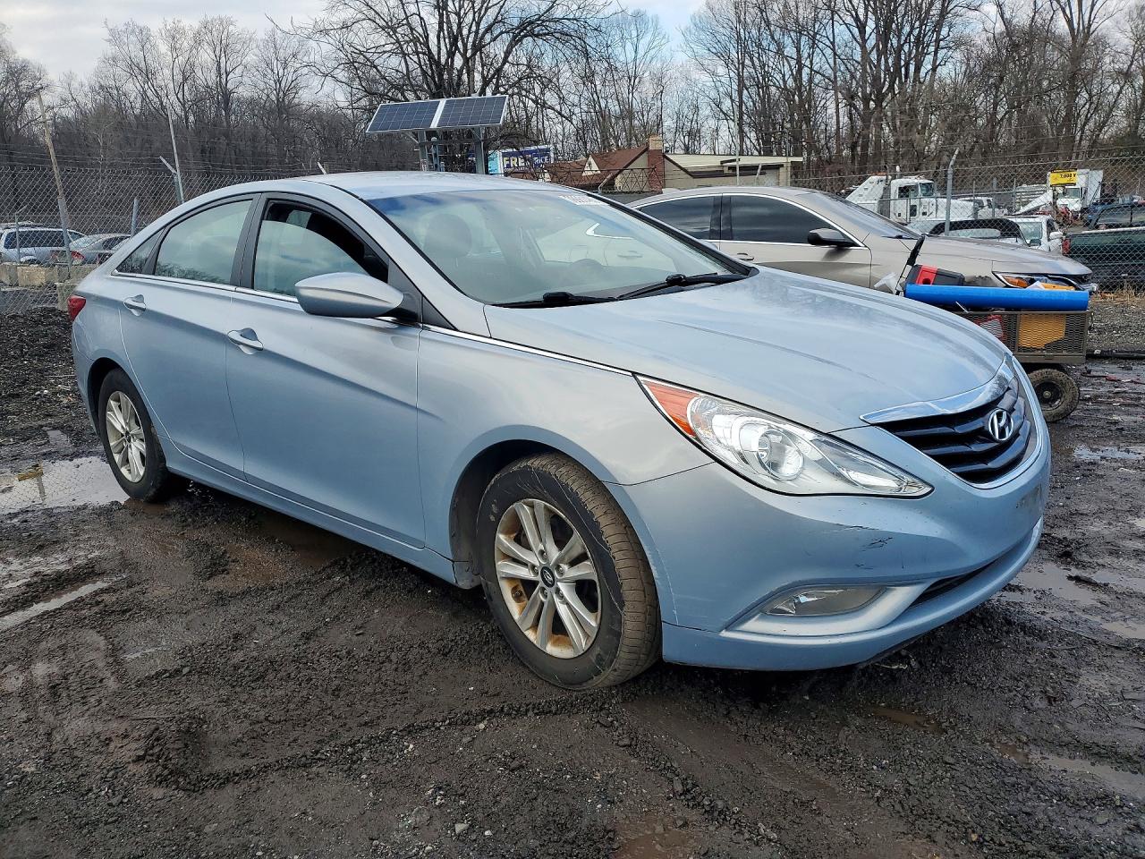 2013 Hyundai Sonata Gls Blue vin: 5NPEB4AC0DH520093