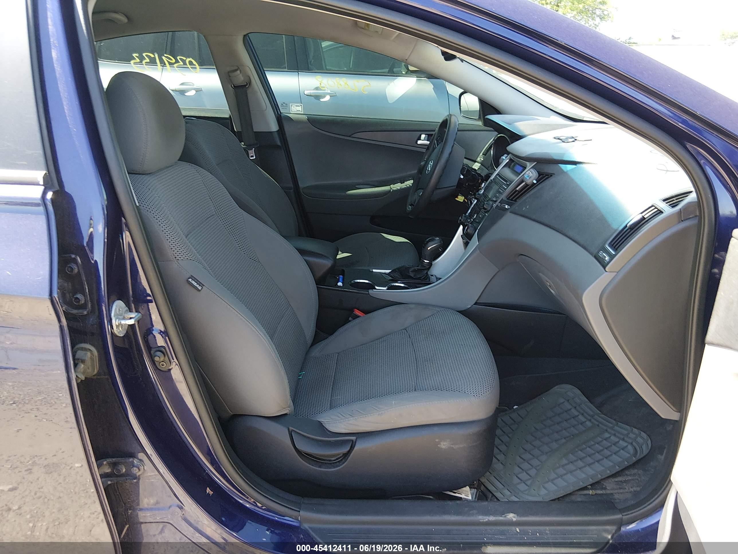 2013 Hyundai Sonata Gls Dark Blue vin: 5NPEB4AC0DH528808
