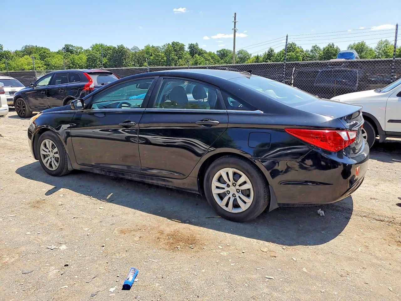 2013 Hyundai Sonata Gls Black vin: 5NPEB4AC0DH539081