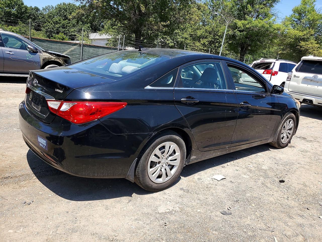 2013 Hyundai Sonata Gls Black vin: 5NPEB4AC0DH539081