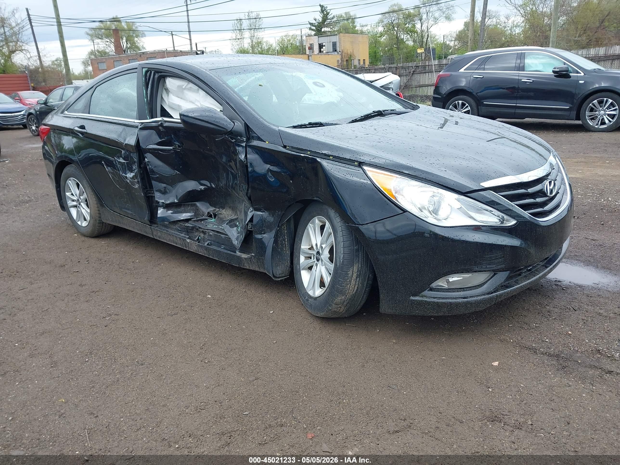 2013 Hyundai Sonata Gls Black vin: 5NPEB4AC0DH540523