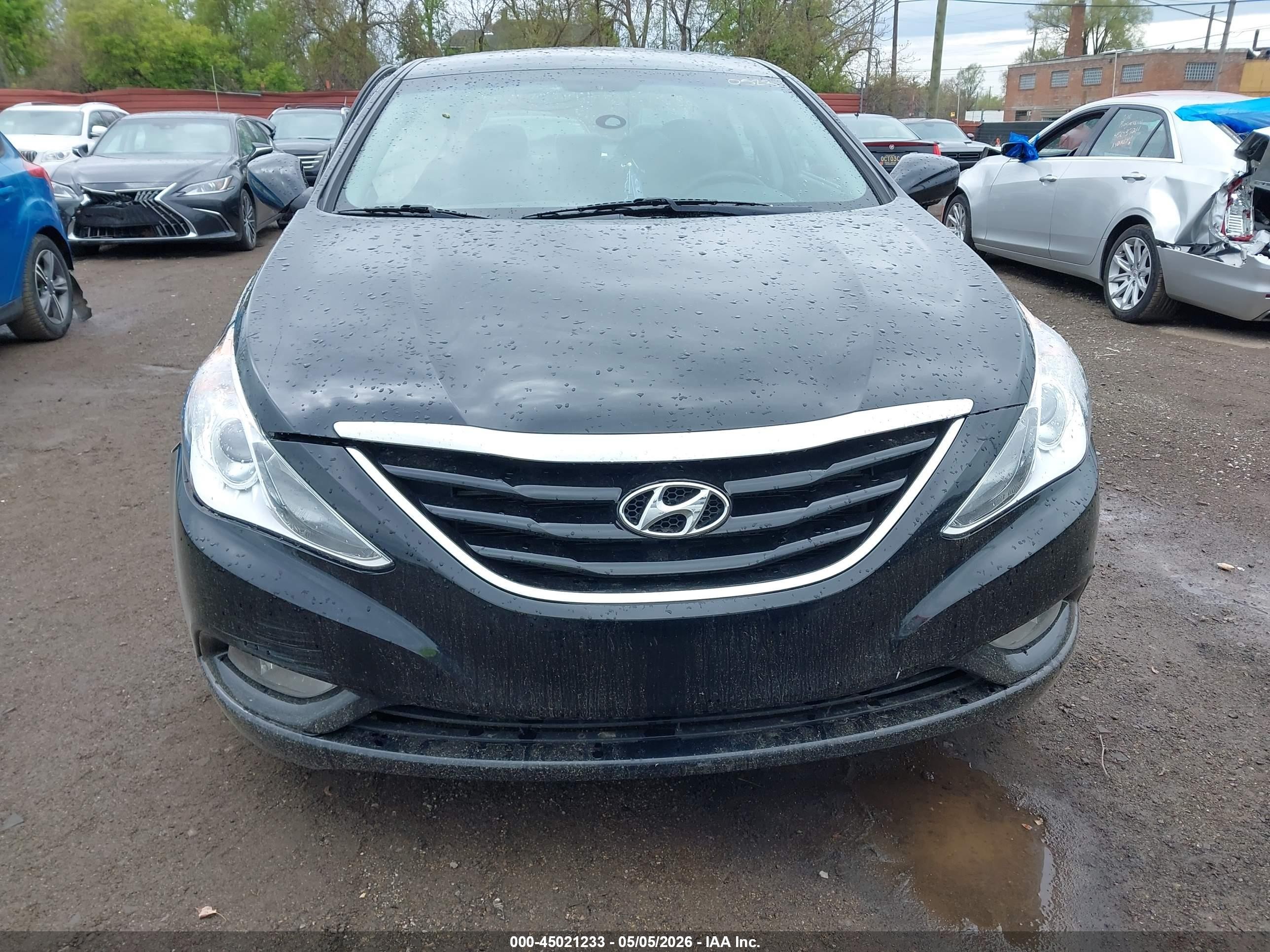 2013 Hyundai Sonata Gls Black vin: 5NPEB4AC0DH540523