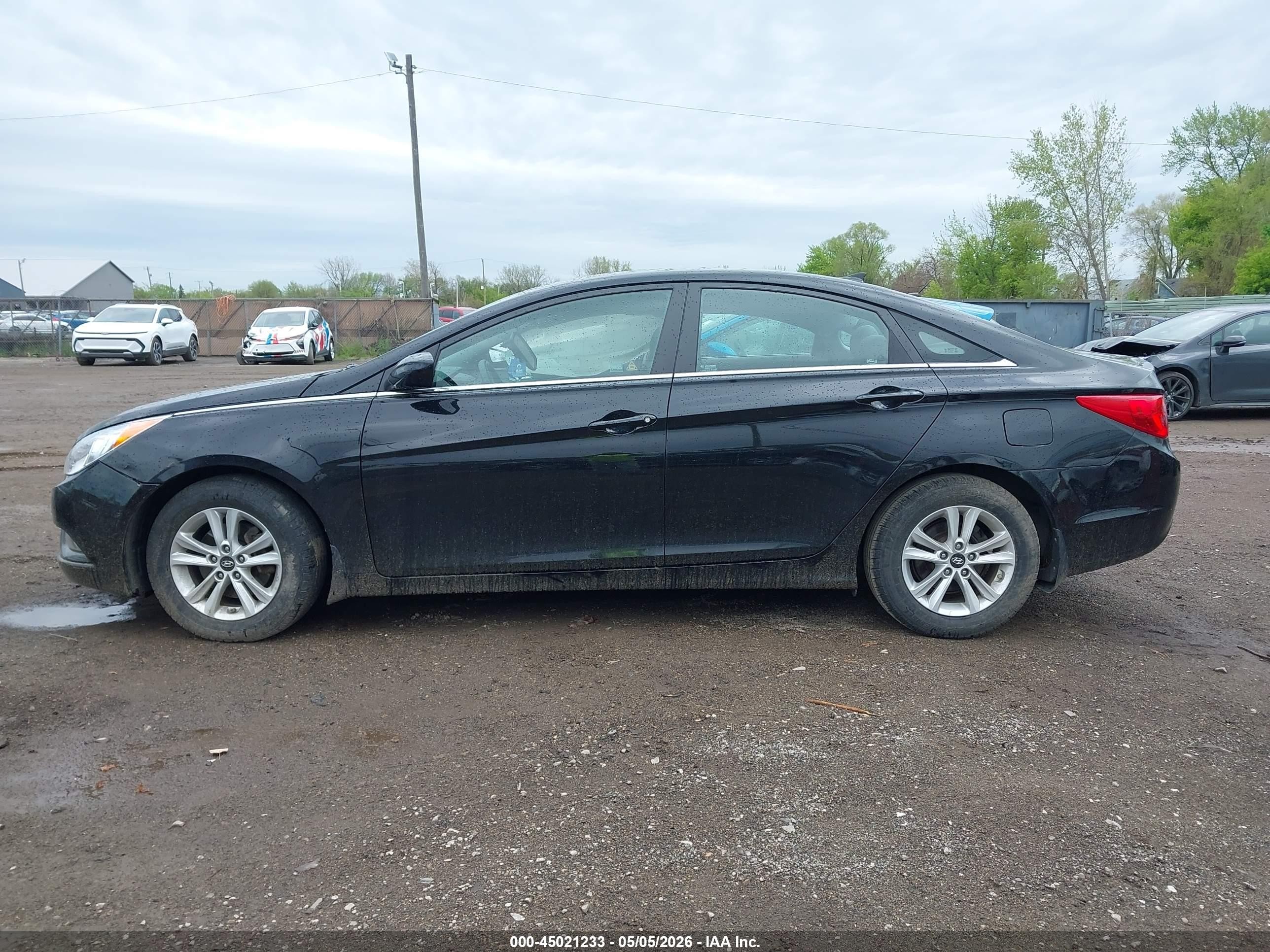 2013 Hyundai Sonata Gls Black vin: 5NPEB4AC0DH540523