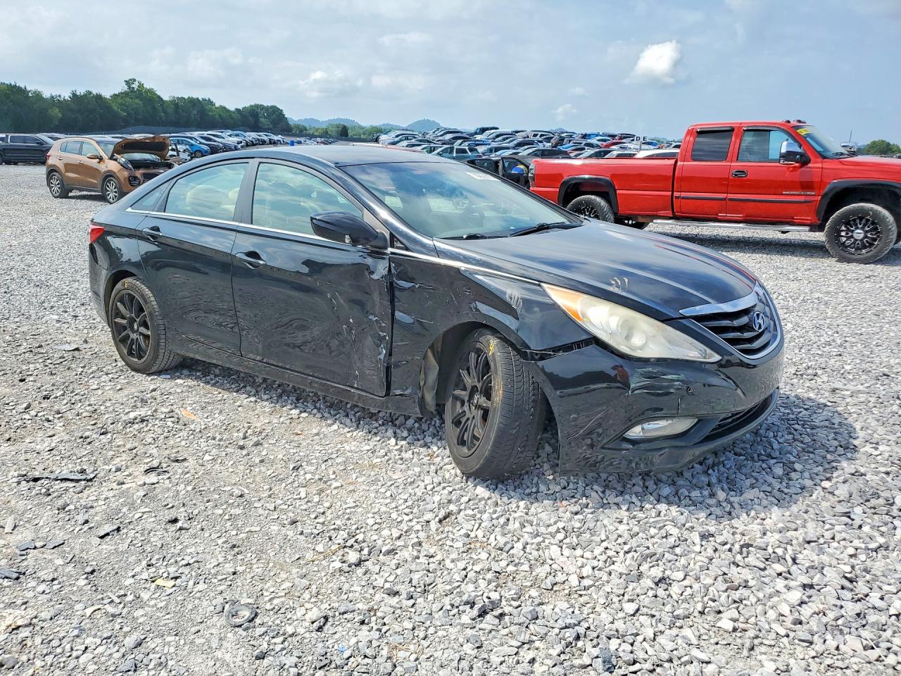 2013 Hyundai Sonata Gls Black vin: 5NPEB4AC0DH547570