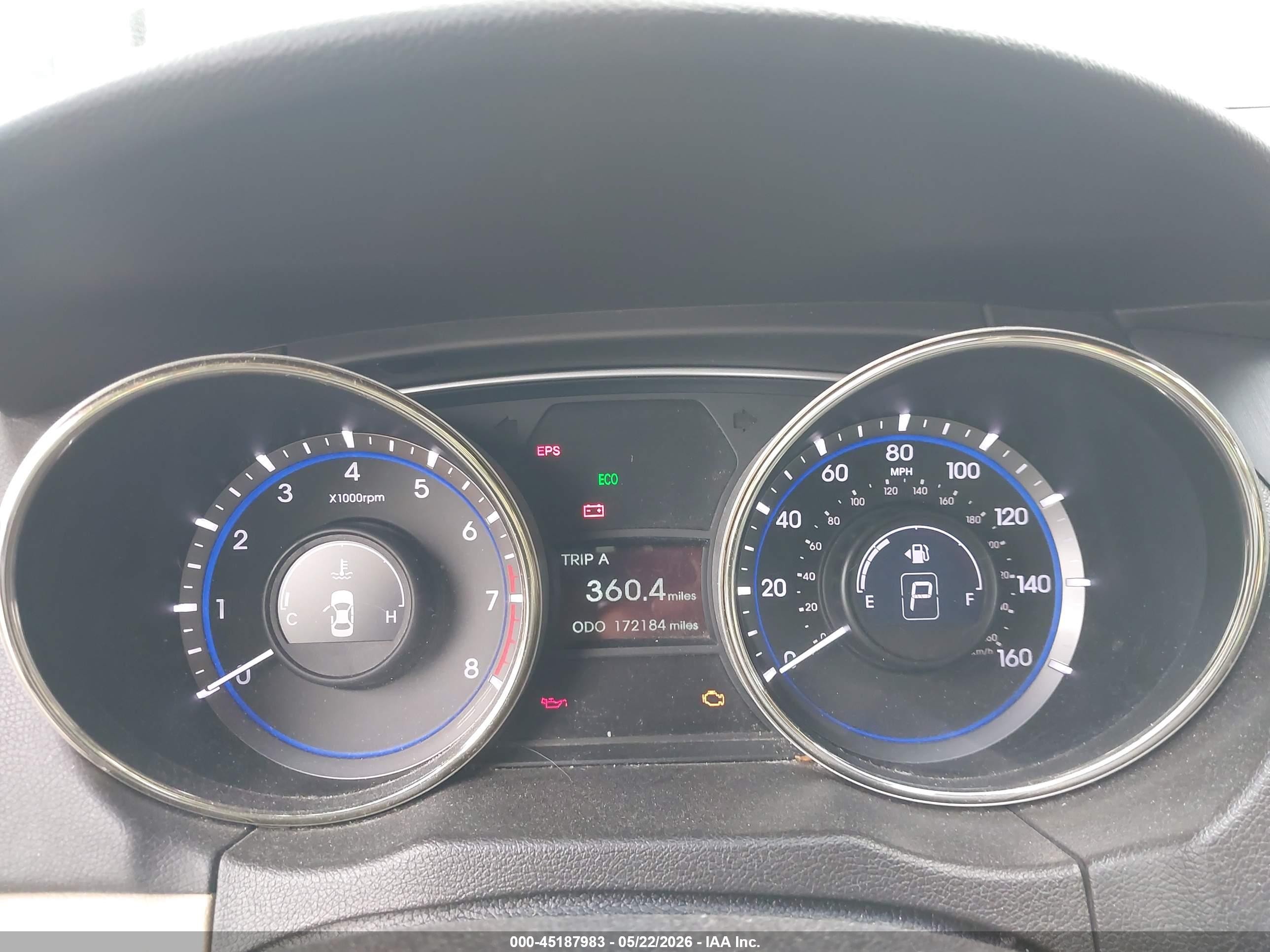 2013 Hyundai Sonata Gls White vin: 5NPEB4AC0DH551182