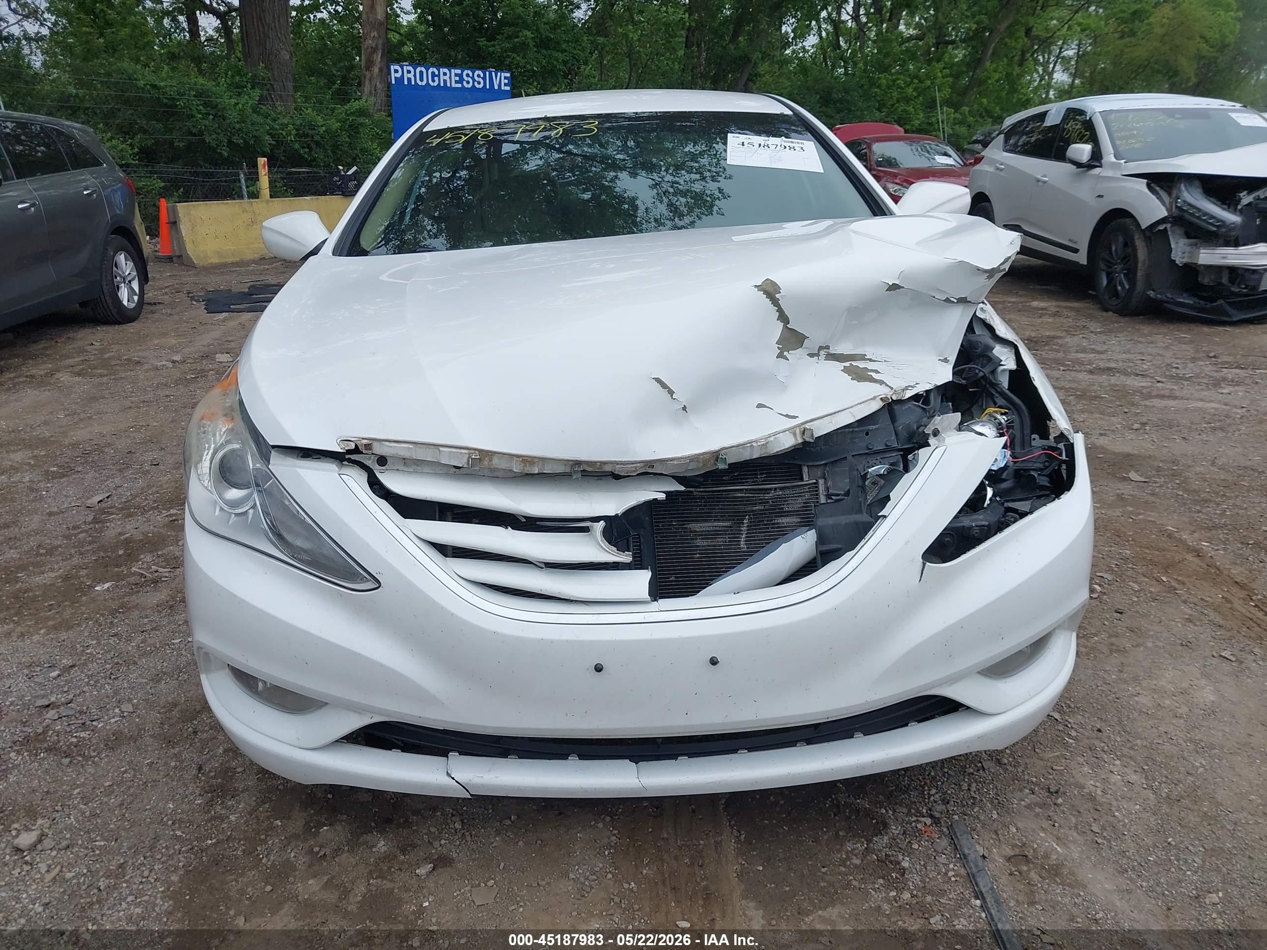 2013 Hyundai Sonata Gls White vin: 5NPEB4AC0DH551182