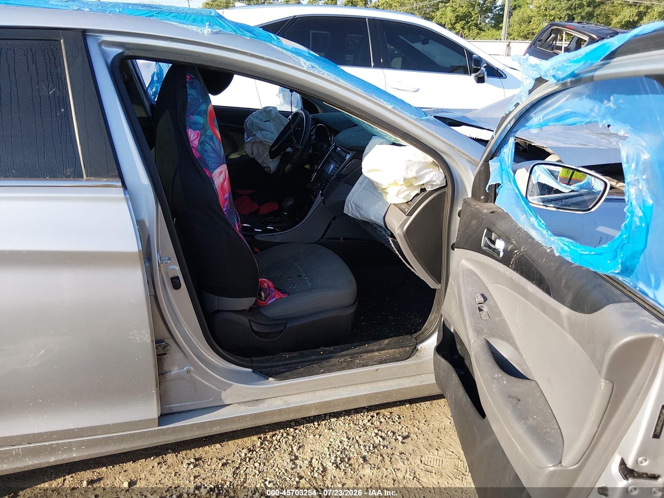 2013 Hyundai Sonata Gls Серый vin: 5NPEB4AC0DH566412