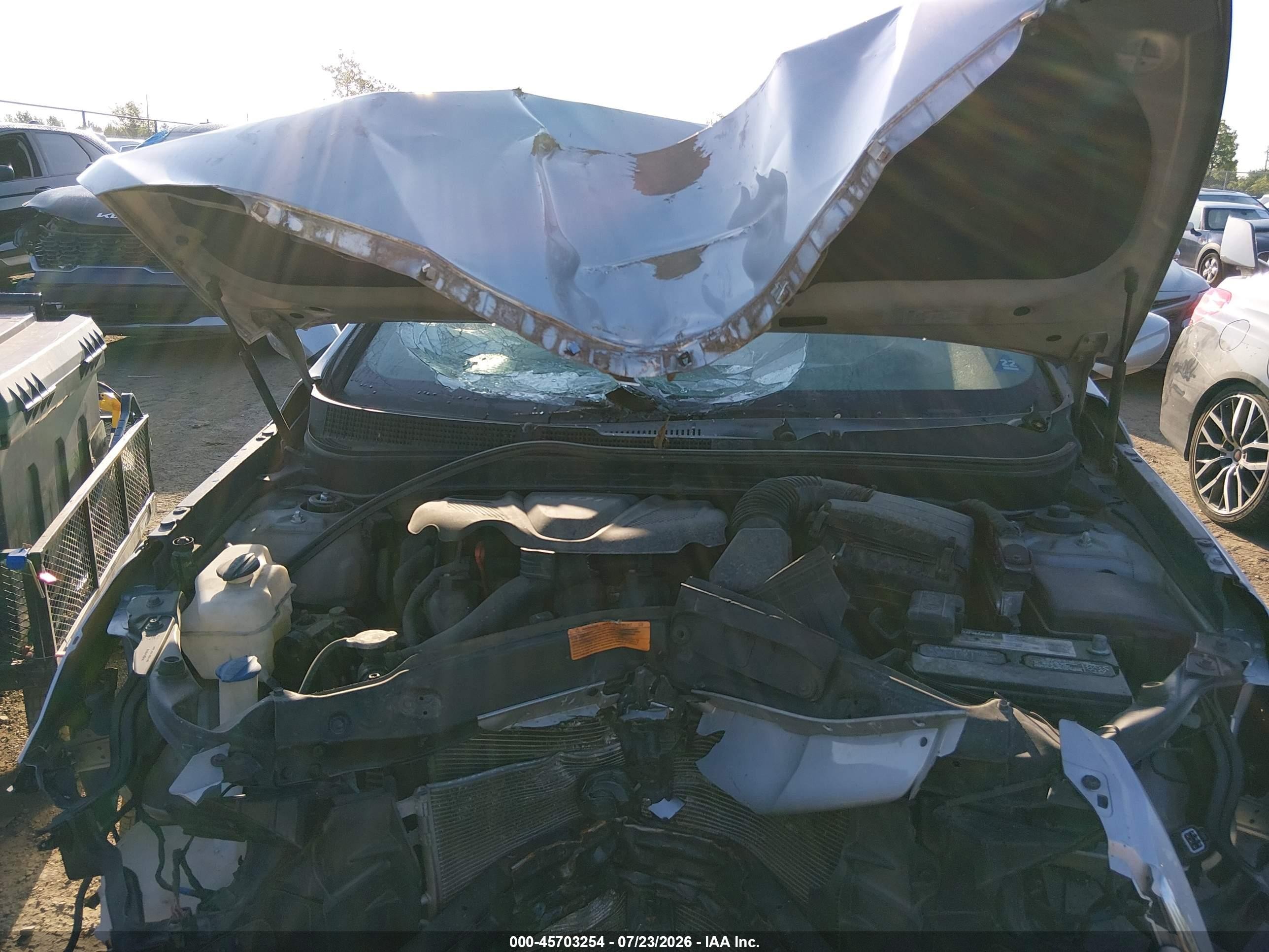 2013 Hyundai Sonata Gls Серый vin: 5NPEB4AC0DH566412