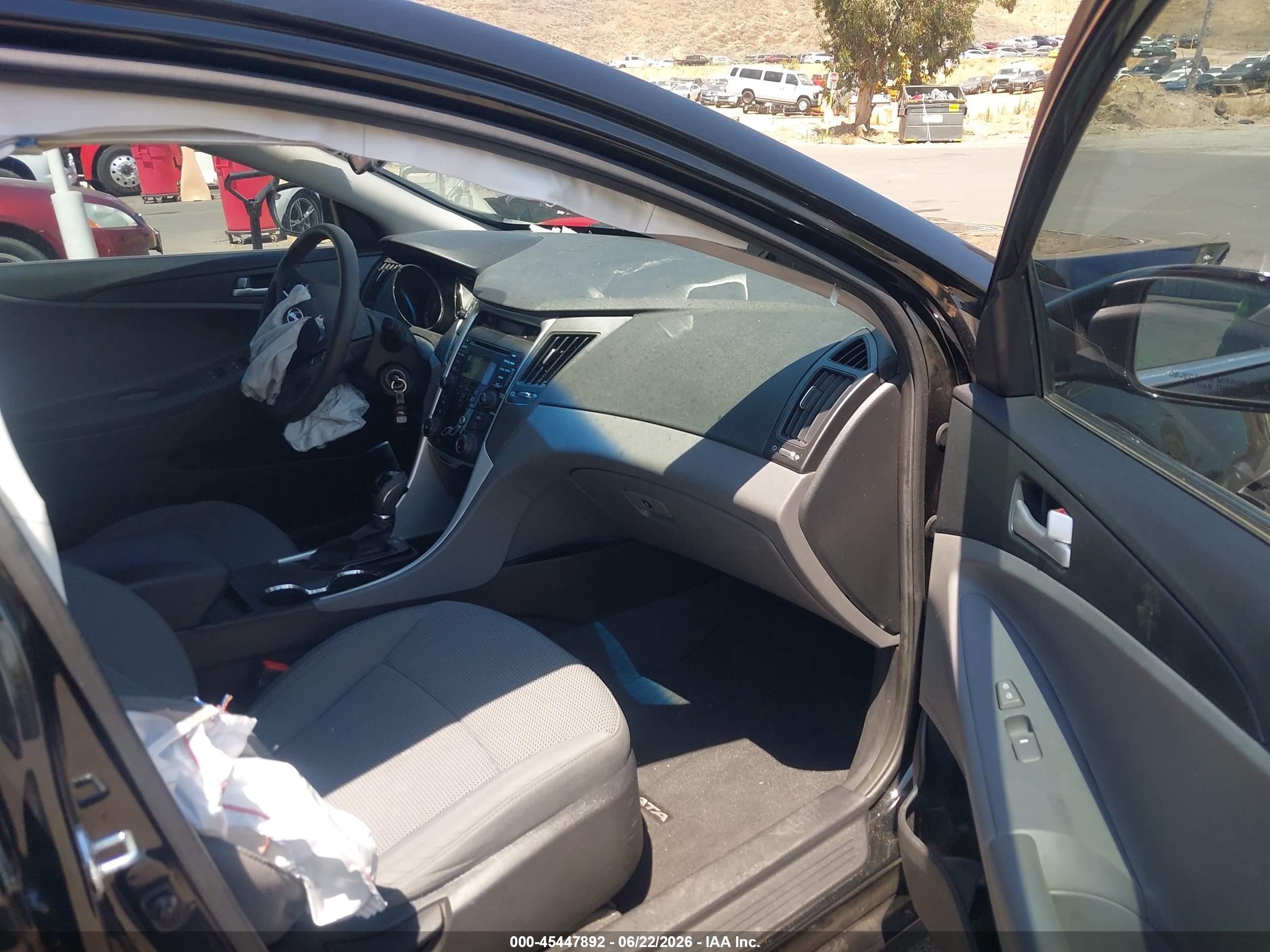 2013 Hyundai Sonata Gls Black vin: 5NPEB4AC0DH568564