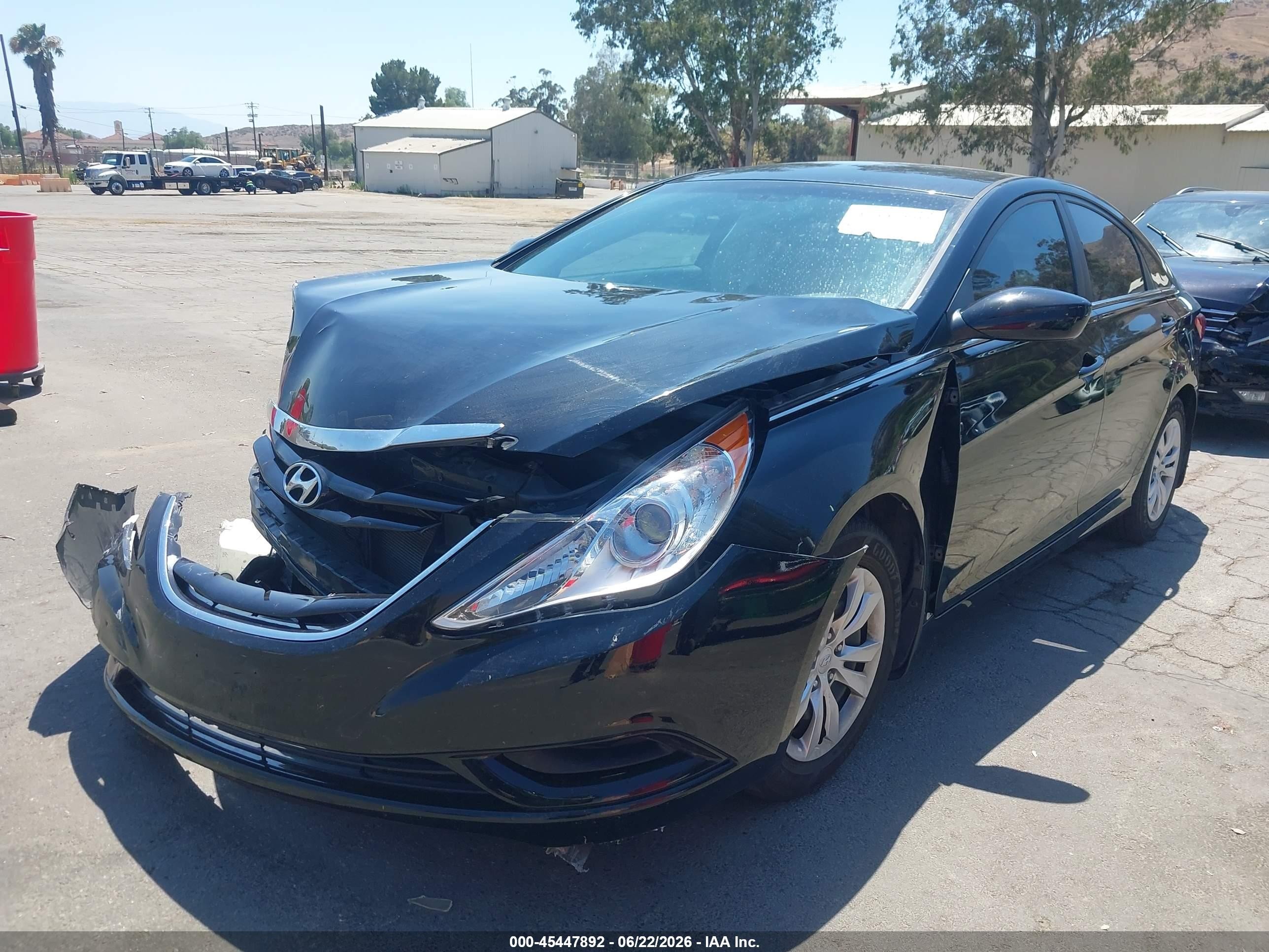 2013 Hyundai Sonata Gls Black vin: 5NPEB4AC0DH568564