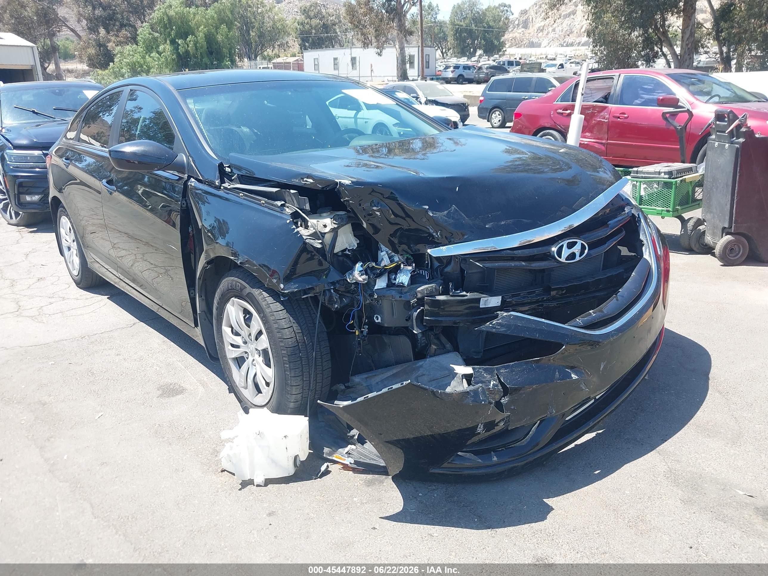 2013 Hyundai Sonata Gls Black vin: 5NPEB4AC0DH568564