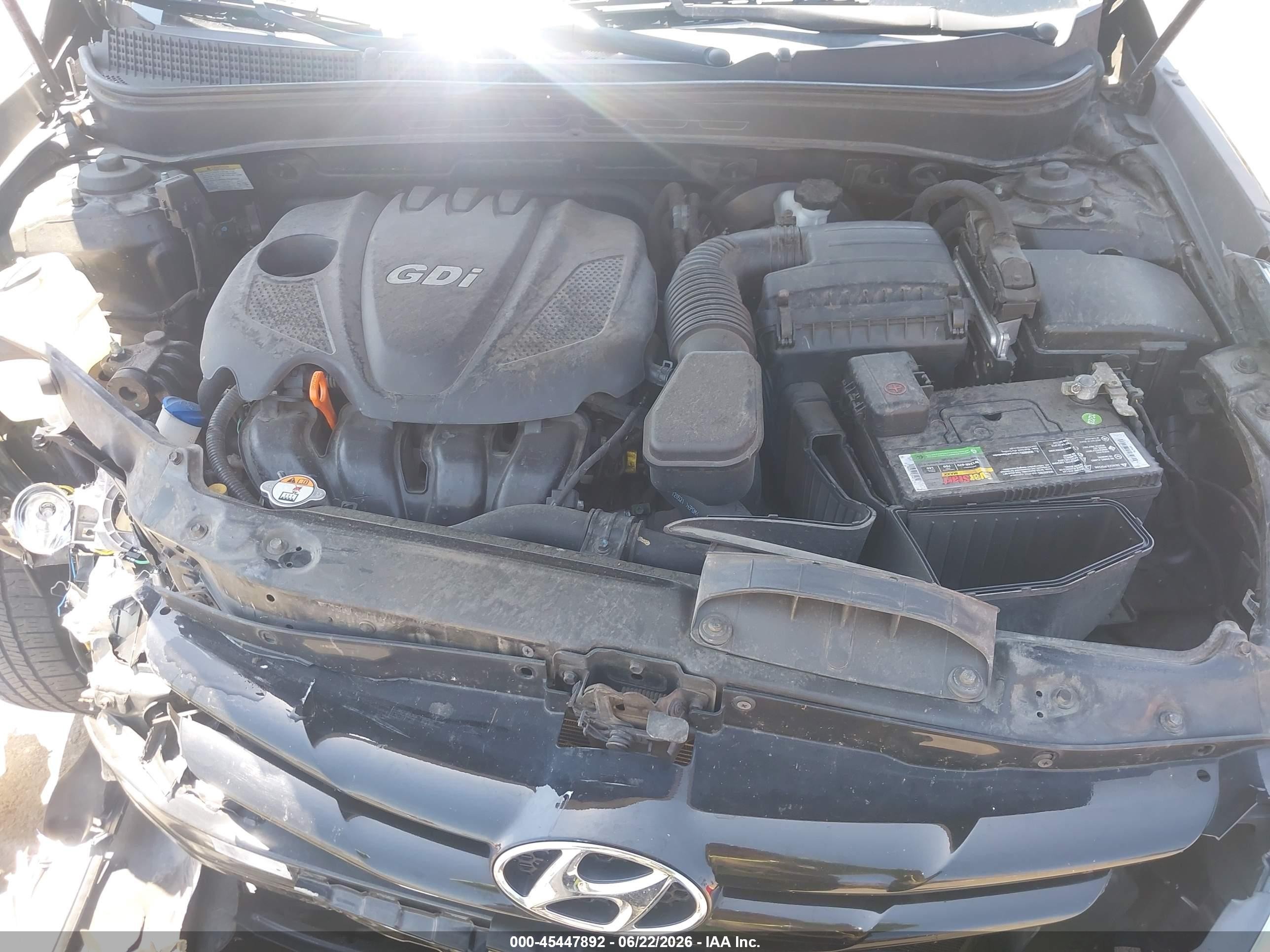 2013 Hyundai Sonata Gls Black vin: 5NPEB4AC0DH568564