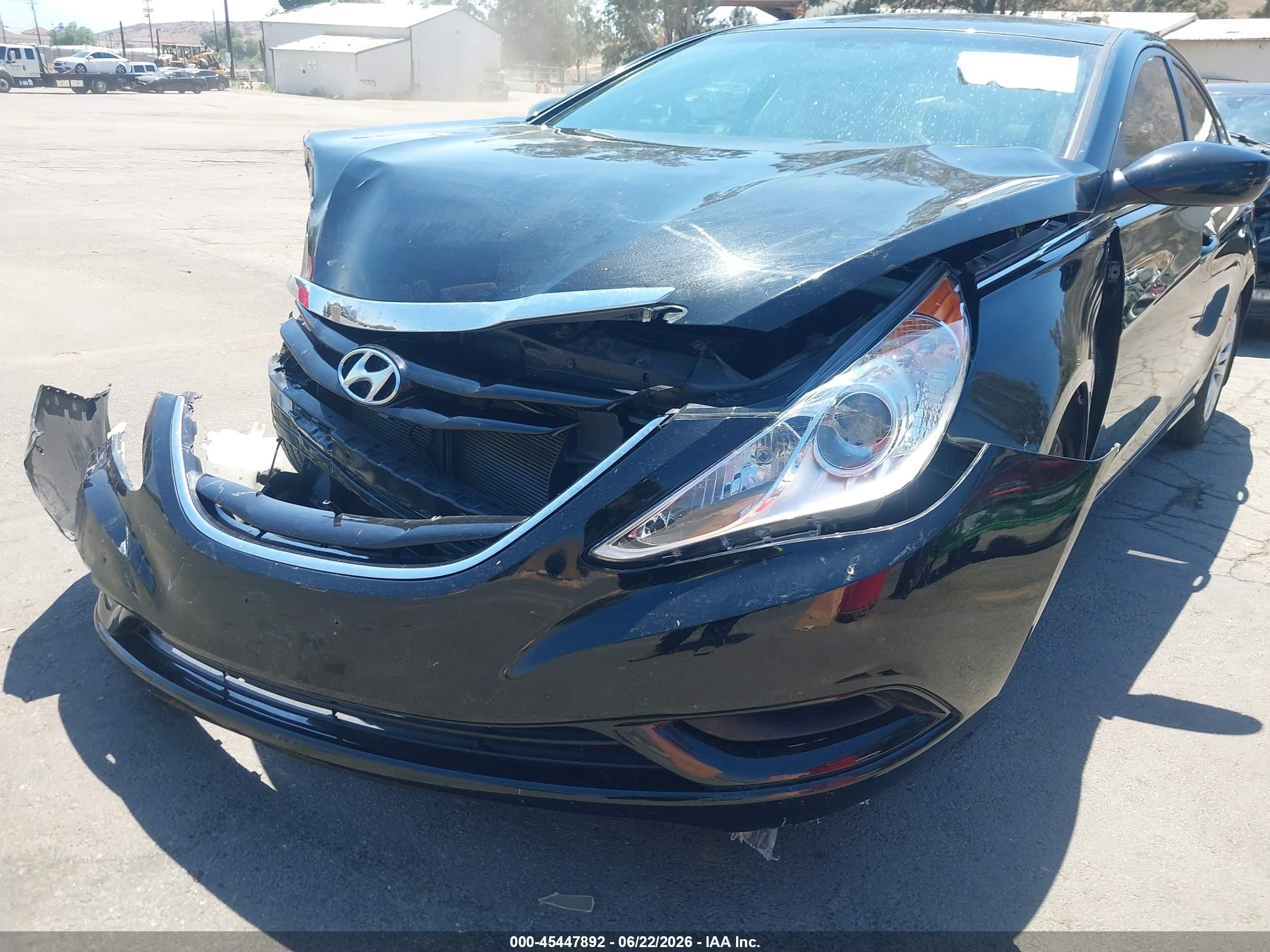 2013 Hyundai Sonata Gls Black vin: 5NPEB4AC0DH568564