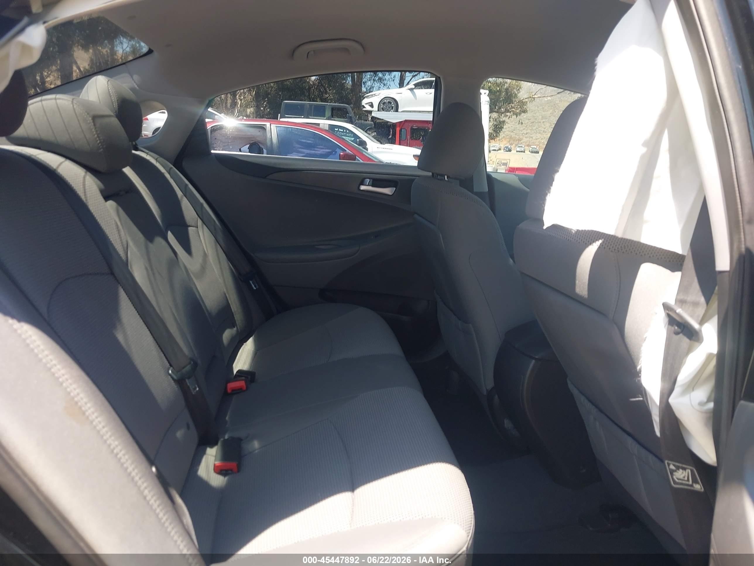 2013 Hyundai Sonata Gls Black vin: 5NPEB4AC0DH568564