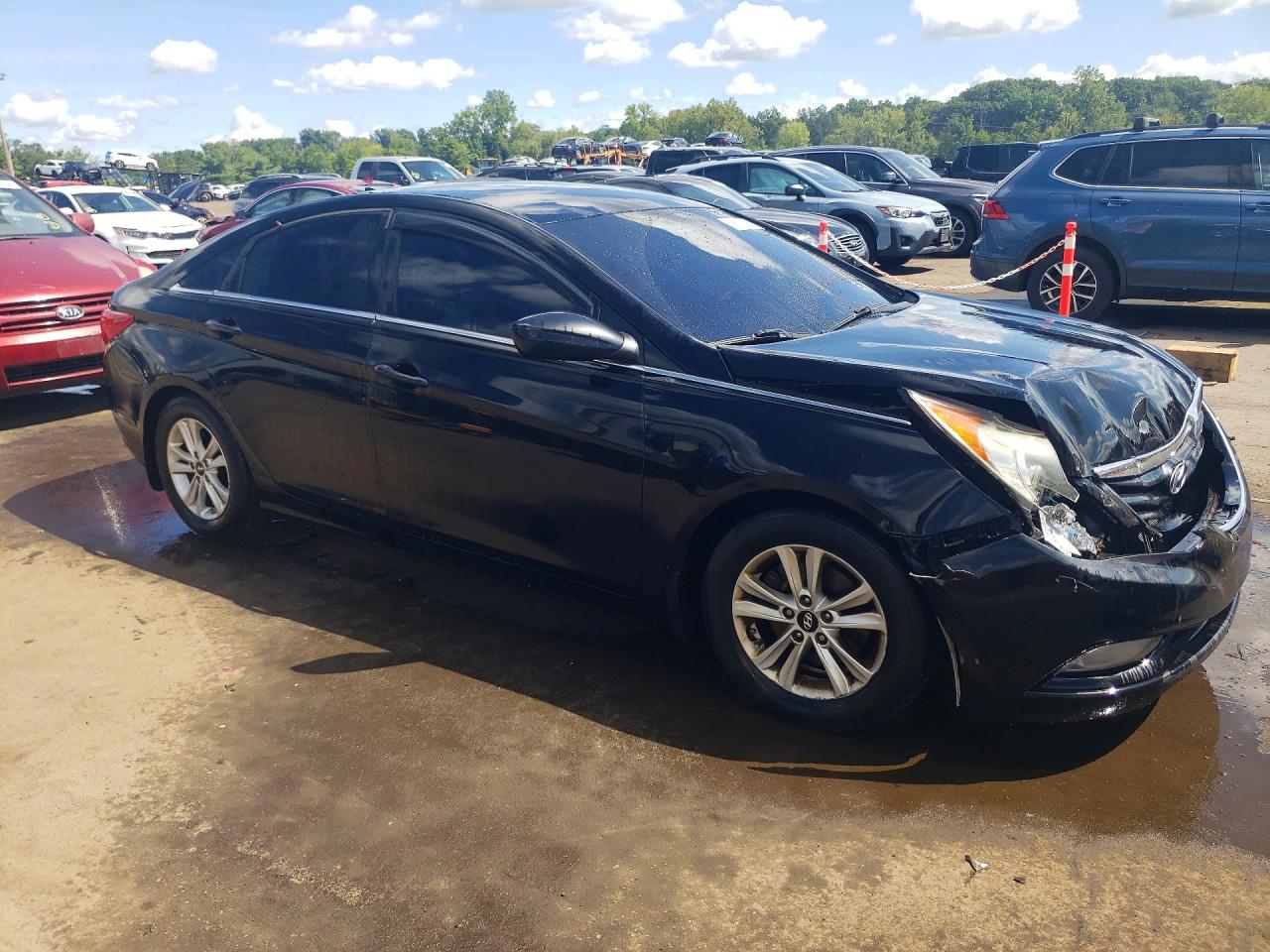 2013 Hyundai Sonata Gls Black vin: 5NPEB4AC0DH568872