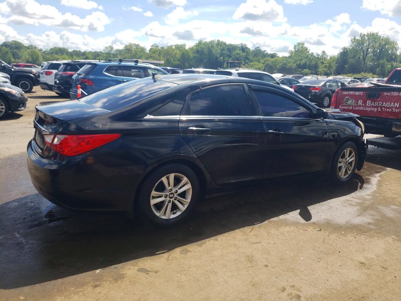 2013 Hyundai Sonata Gls Black vin: 5NPEB4AC0DH568872