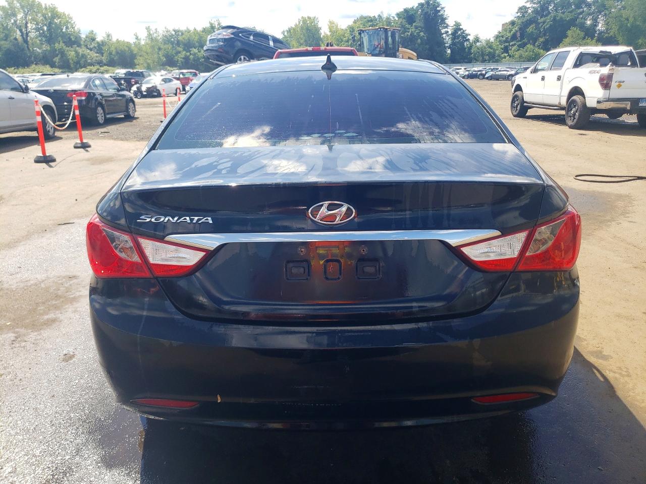 2013 Hyundai Sonata Gls Black vin: 5NPEB4AC0DH568872