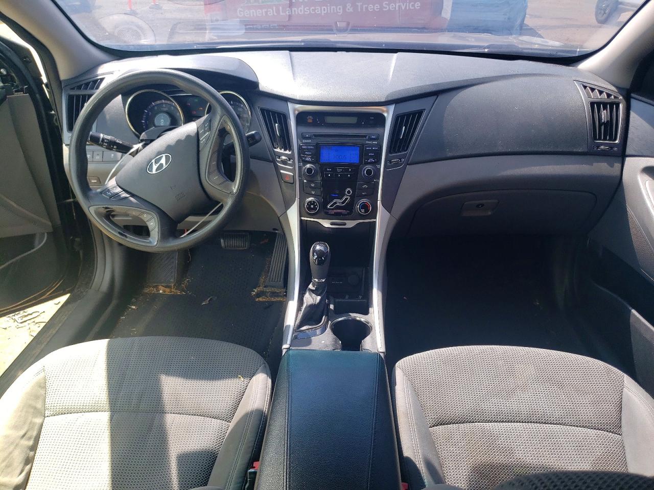 2013 Hyundai Sonata Gls Black vin: 5NPEB4AC0DH568872