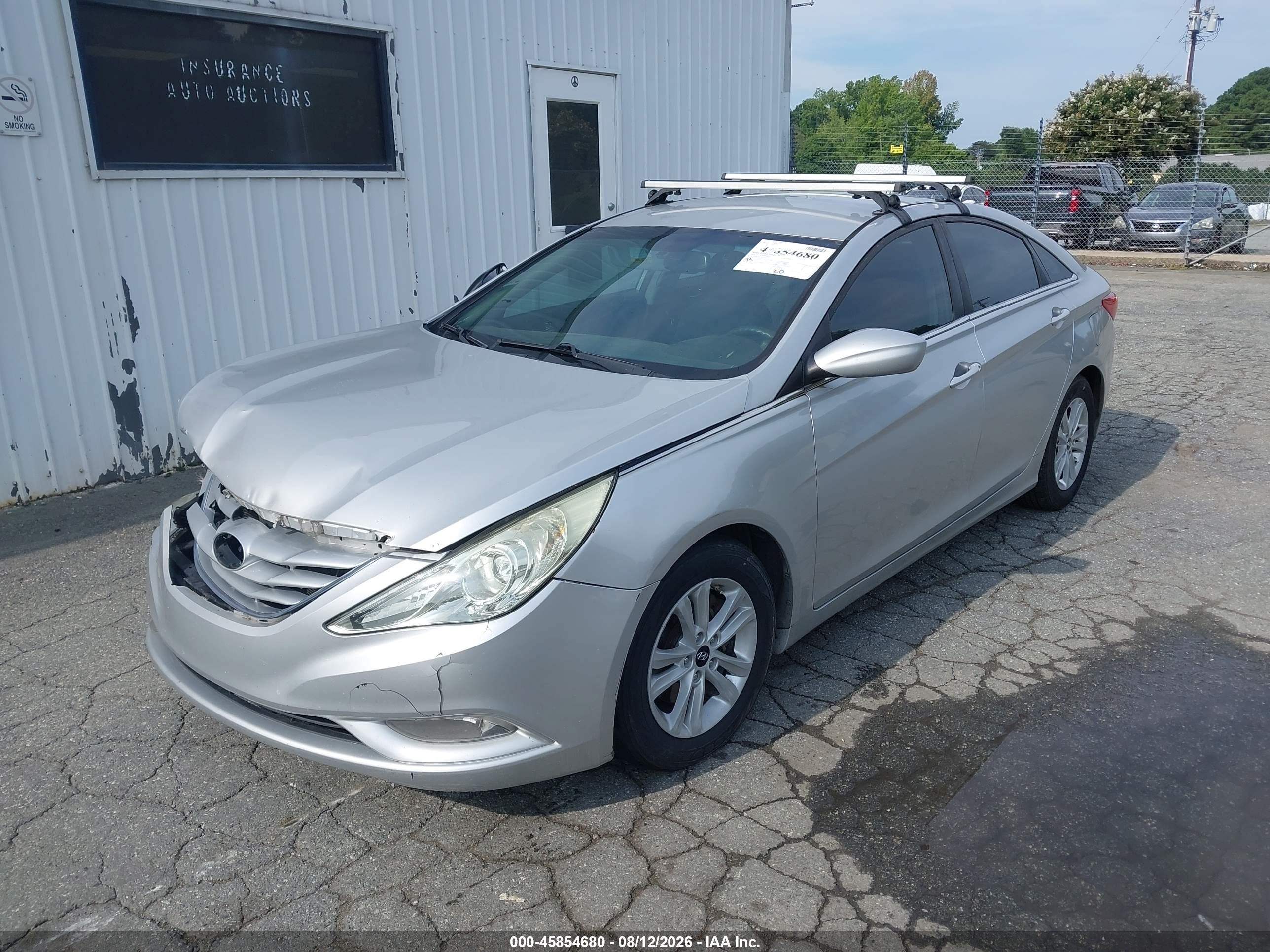 2013 Hyundai Sonata Gls Silver vin: 5NPEB4AC0DH569651