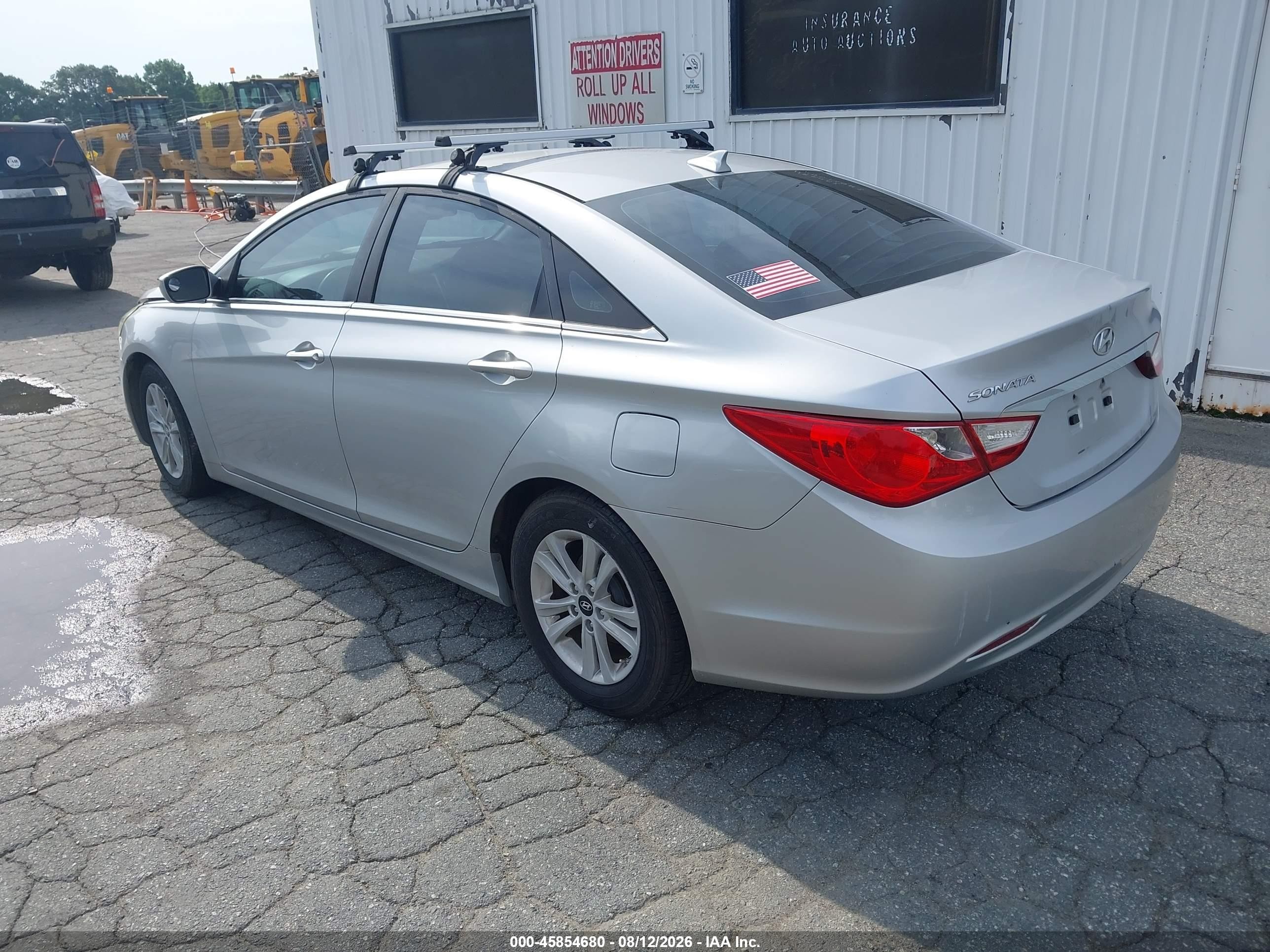 2013 Hyundai Sonata Gls Silver vin: 5NPEB4AC0DH569651