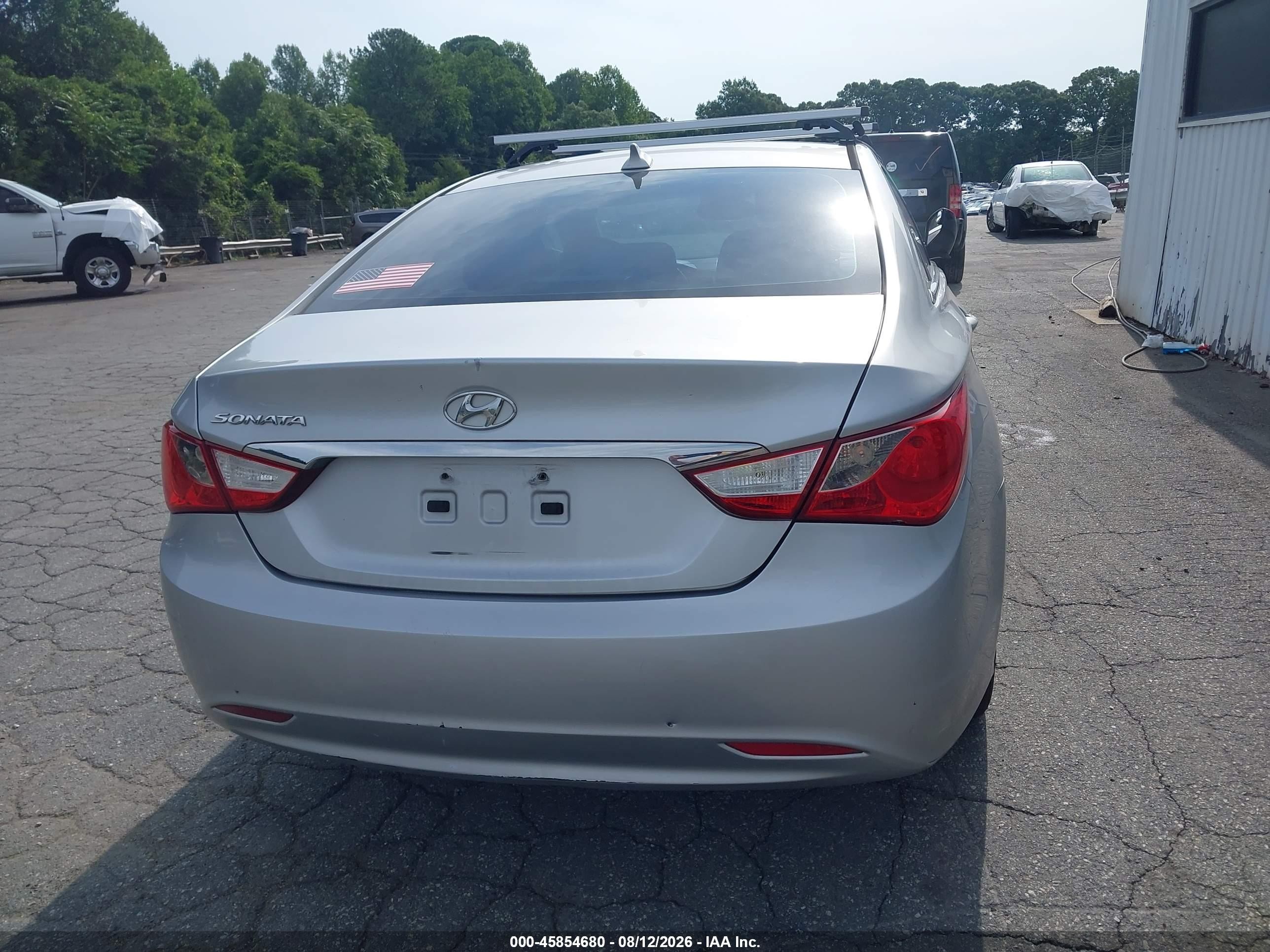 2013 Hyundai Sonata Gls Silver vin: 5NPEB4AC0DH569651