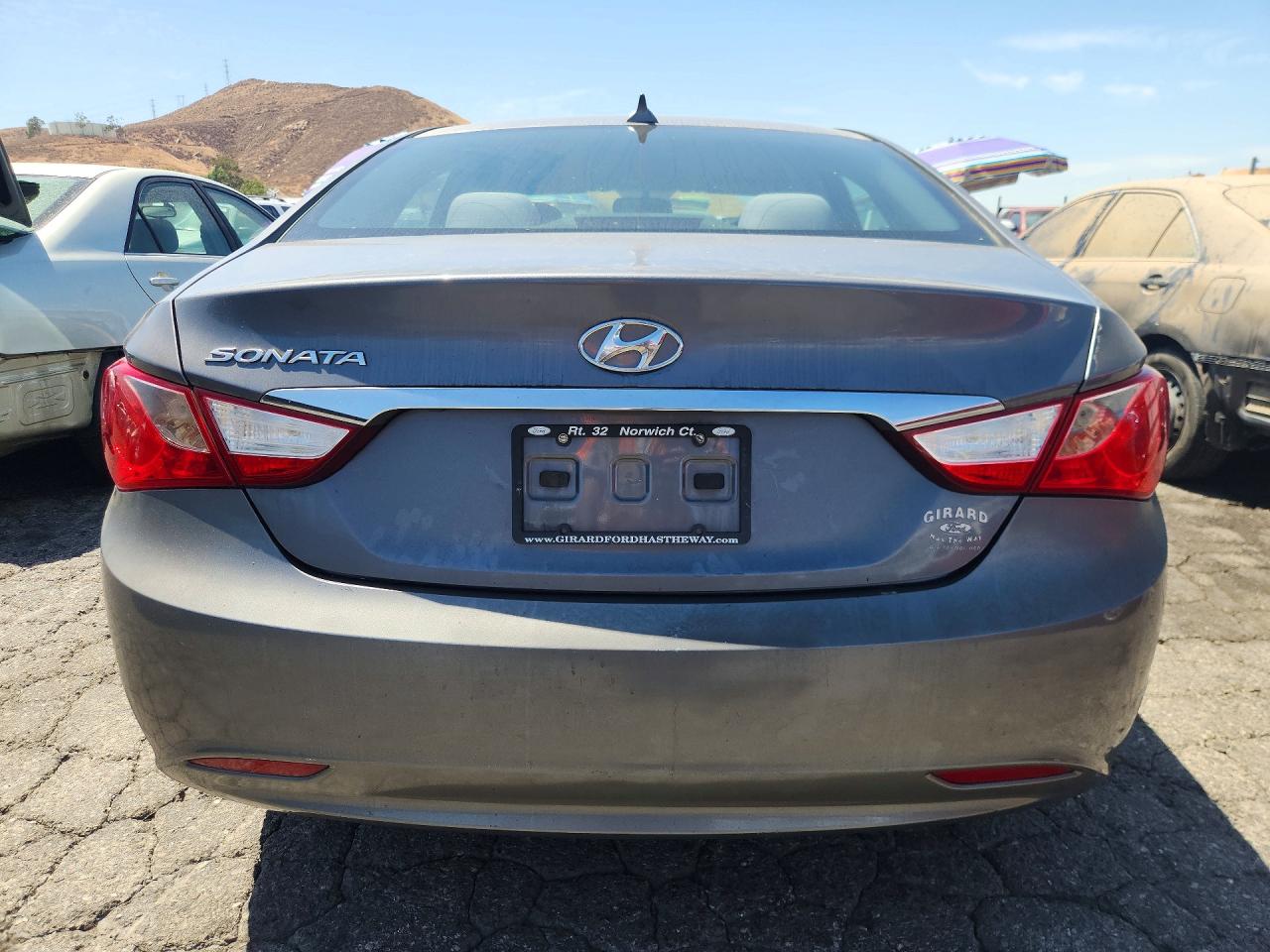 2013 Hyundai Sonata Gls Silver vin: 5NPEB4AC0DH570637