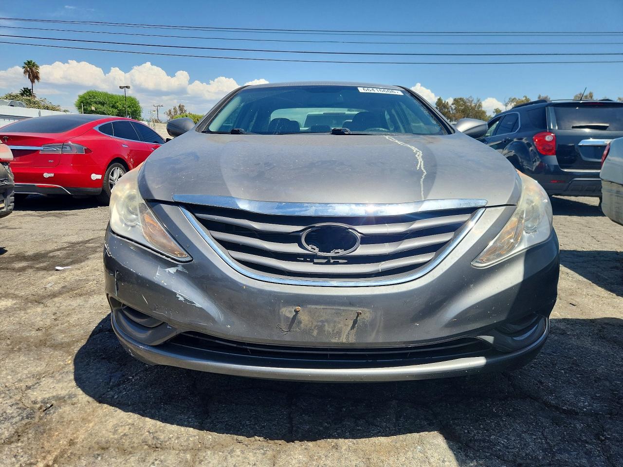 2013 Hyundai Sonata Gls Silver vin: 5NPEB4AC0DH570637