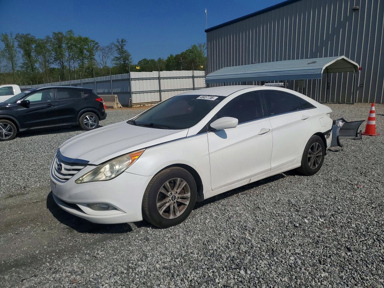 2013 Hyundai Sonata Gls White vin: 5NPEB4AC0DH590225