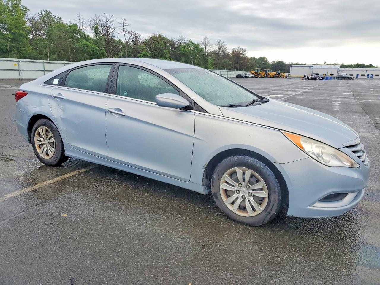 2013 Hyundai Sonata Gls Silver vin: 5NPEB4AC0DH600056
