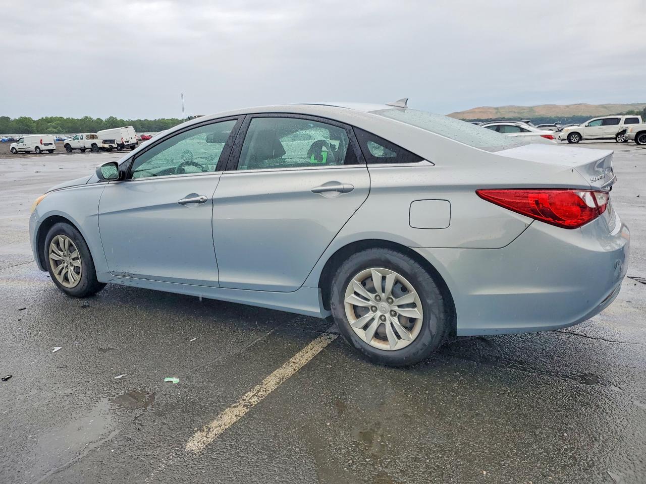 2013 Hyundai Sonata Gls Silver vin: 5NPEB4AC0DH600056