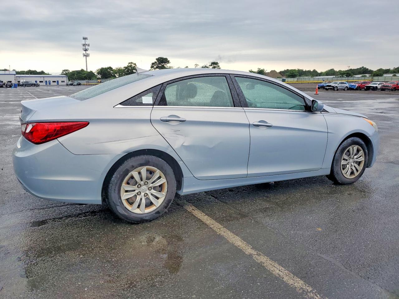 2013 Hyundai Sonata Gls Silver vin: 5NPEB4AC0DH600056