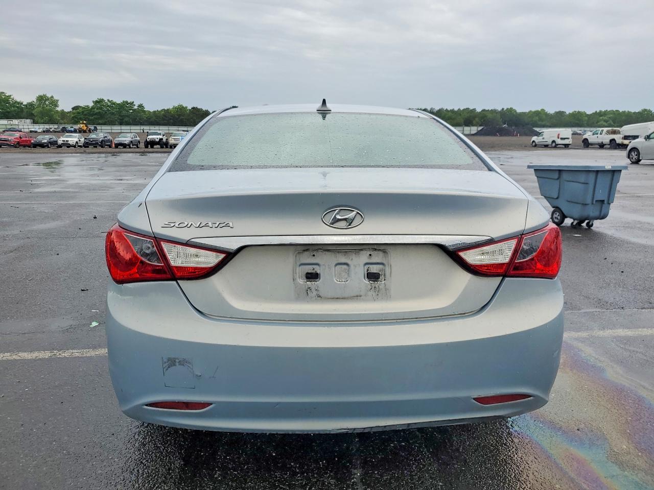 2013 Hyundai Sonata Gls Silver vin: 5NPEB4AC0DH600056