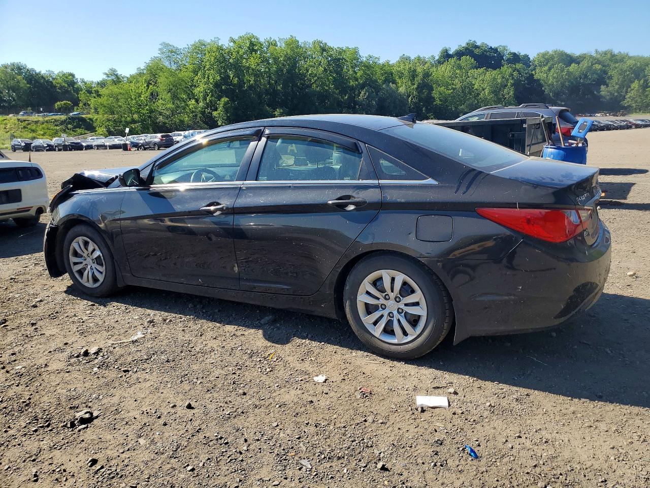 2013 Hyundai Sonata Gls Black vin: 5NPEB4AC0DH602664