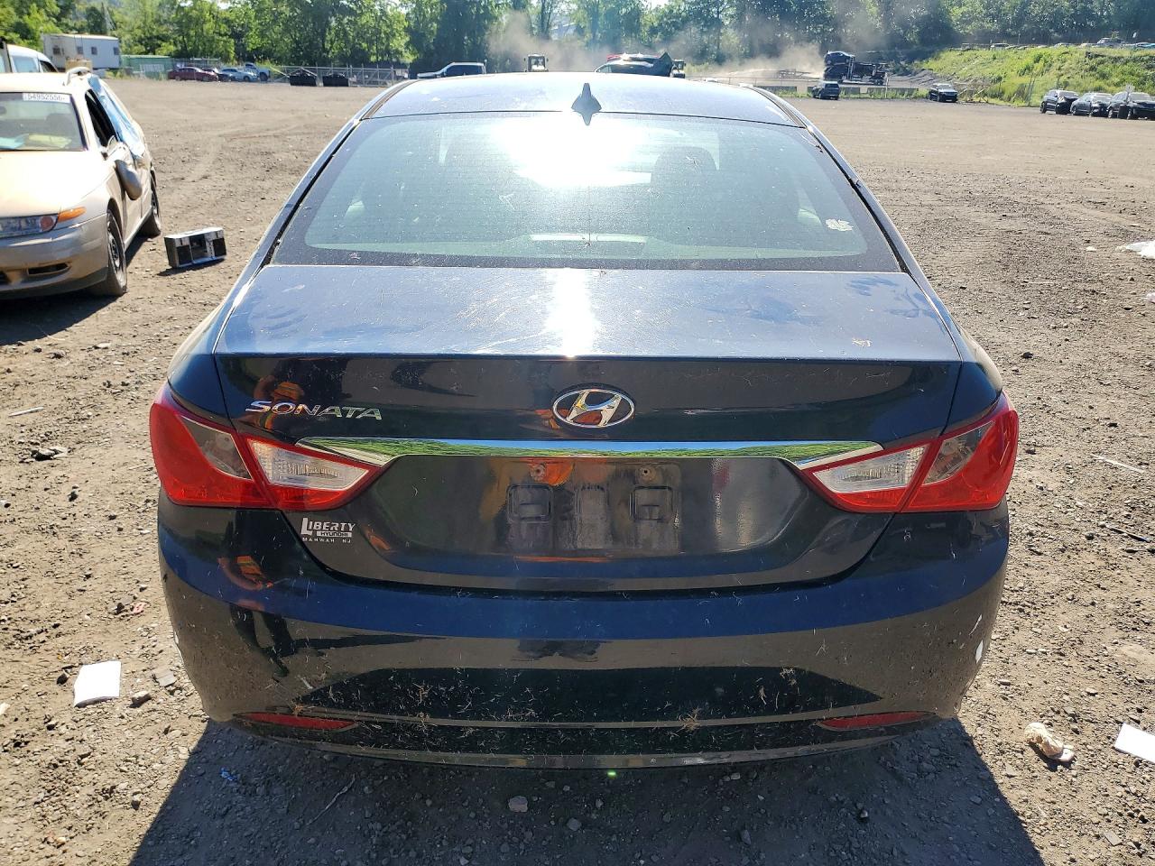 2013 Hyundai Sonata Gls Black vin: 5NPEB4AC0DH602664