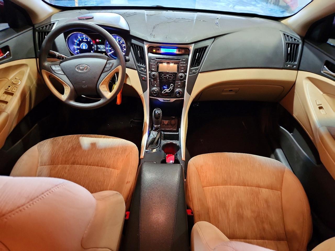 2013 Hyundai Sonata Gls Red vin: 5NPEB4AC0DH616631