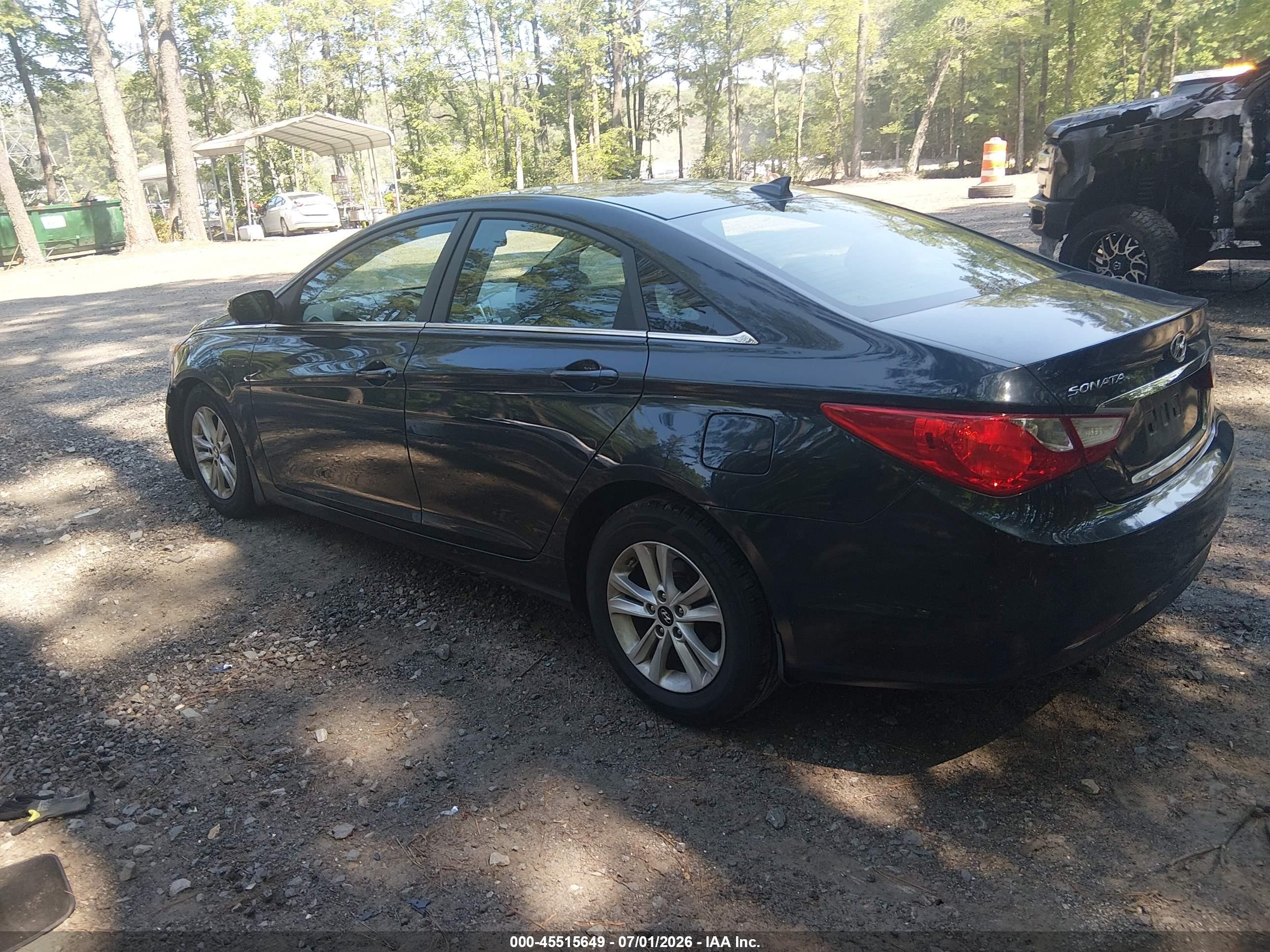 2013 Hyundai Sonata Gls Dark Blue vin: 5NPEB4AC0DH629282