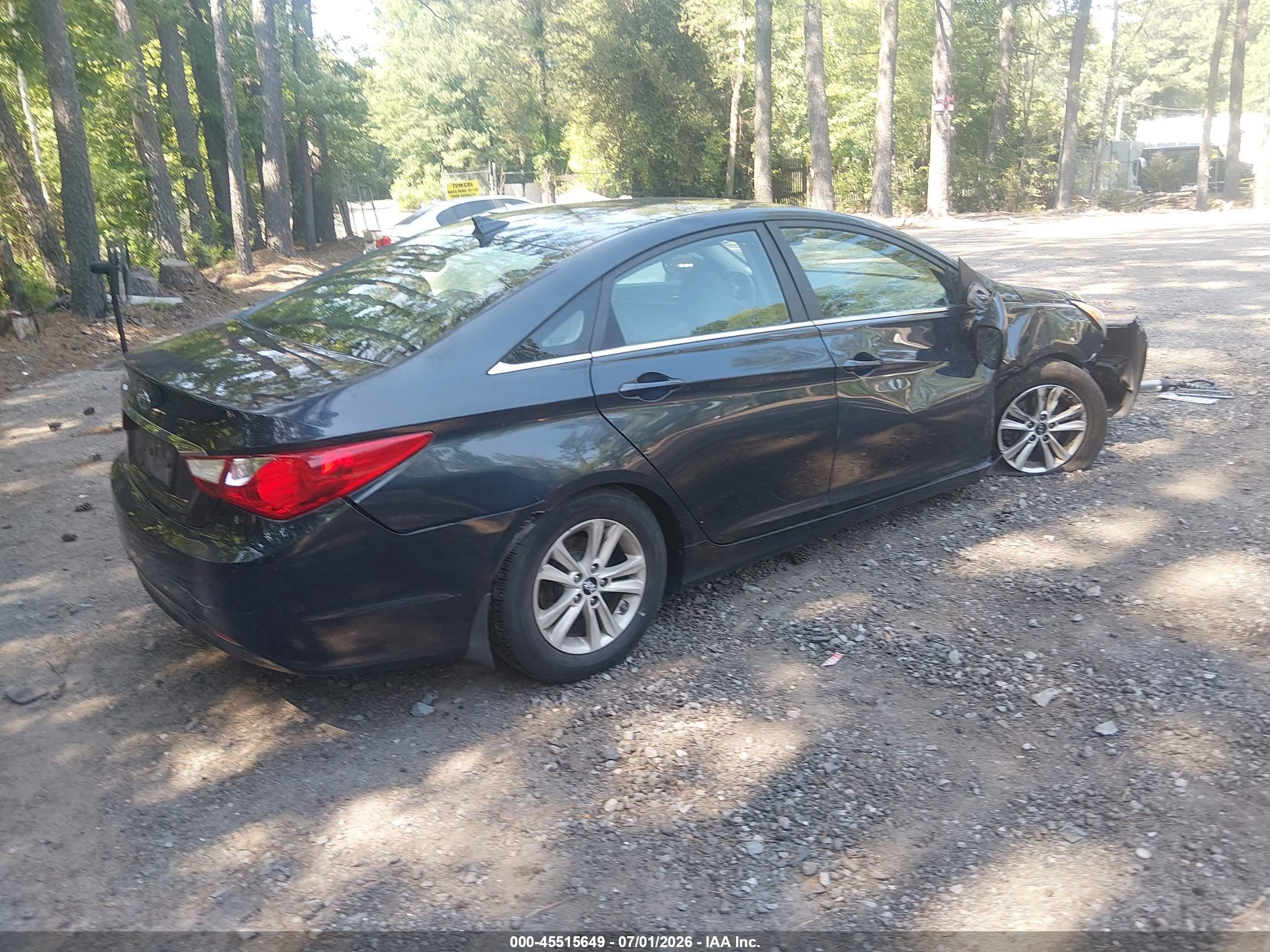 2013 Hyundai Sonata Gls Dark Blue vin: 5NPEB4AC0DH629282