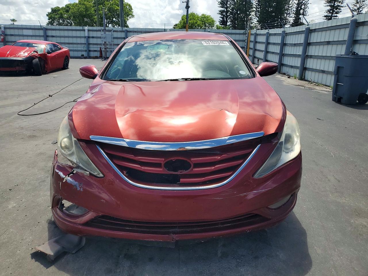 2013 Hyundai Sonata Red vin: 5NPEB4AC0DH630156