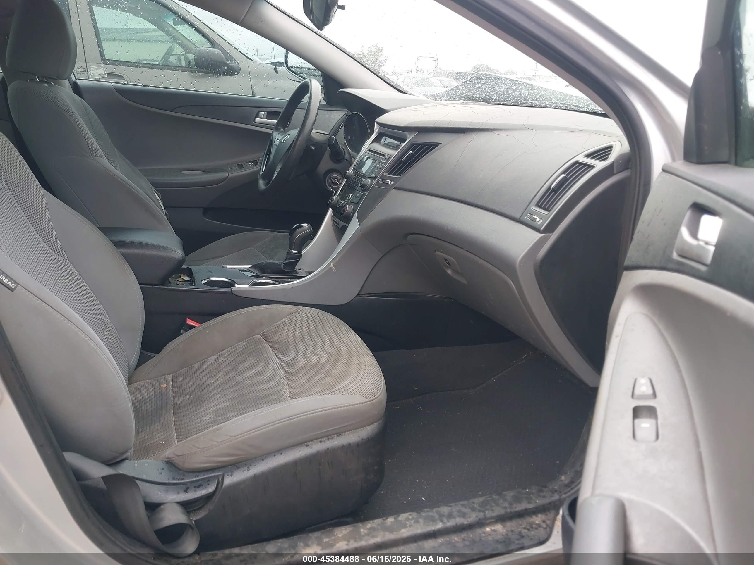 2013 Hyundai Sonata Gls Silver vin: 5NPEB4AC0DH636958