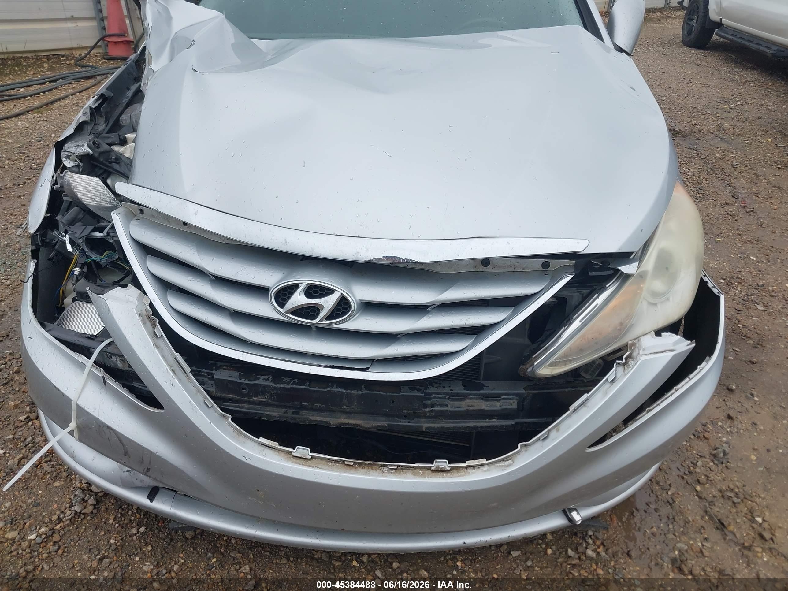 2013 Hyundai Sonata Gls Silver vin: 5NPEB4AC0DH636958
