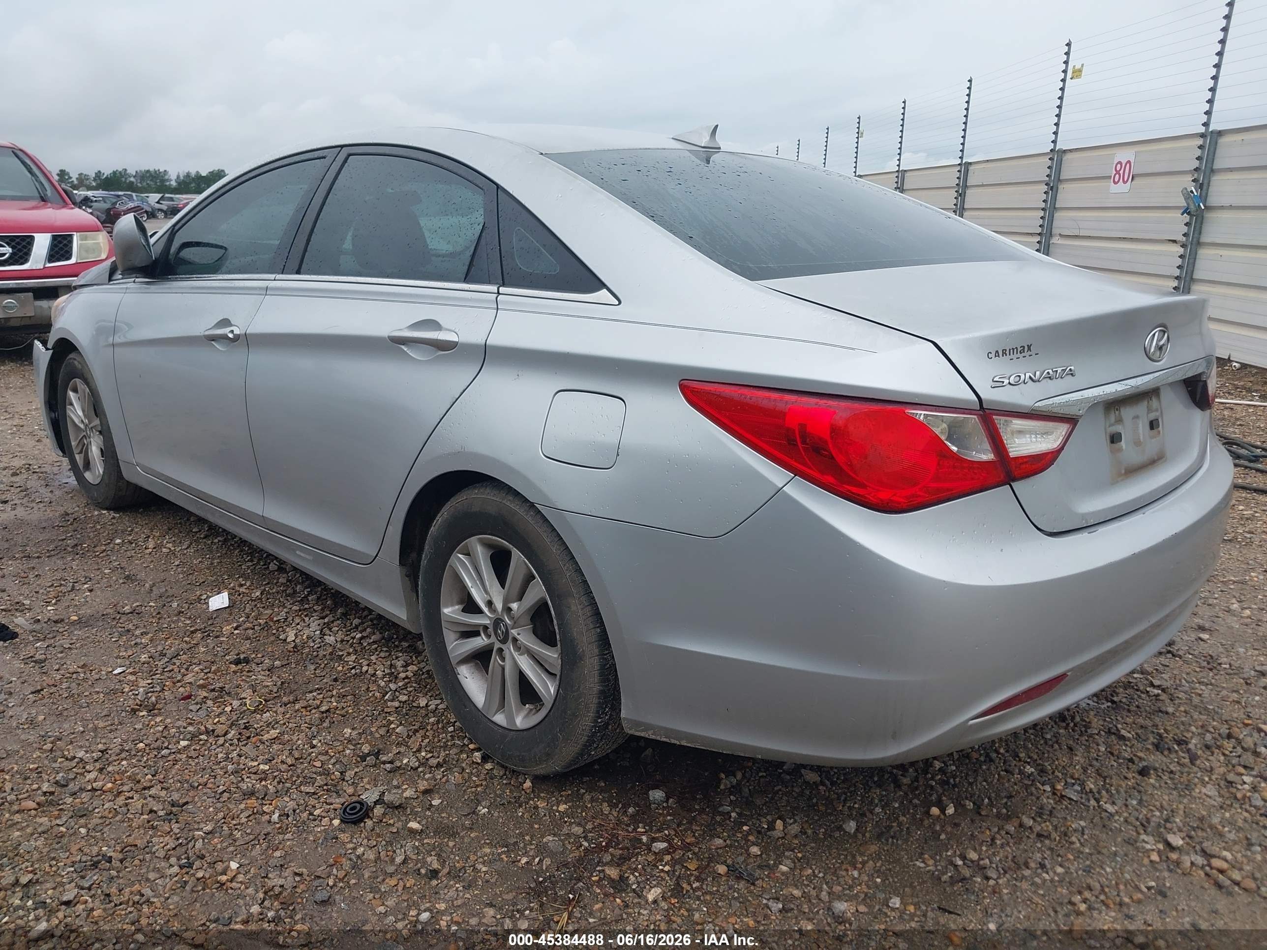 2013 Hyundai Sonata Gls Silver vin: 5NPEB4AC0DH636958