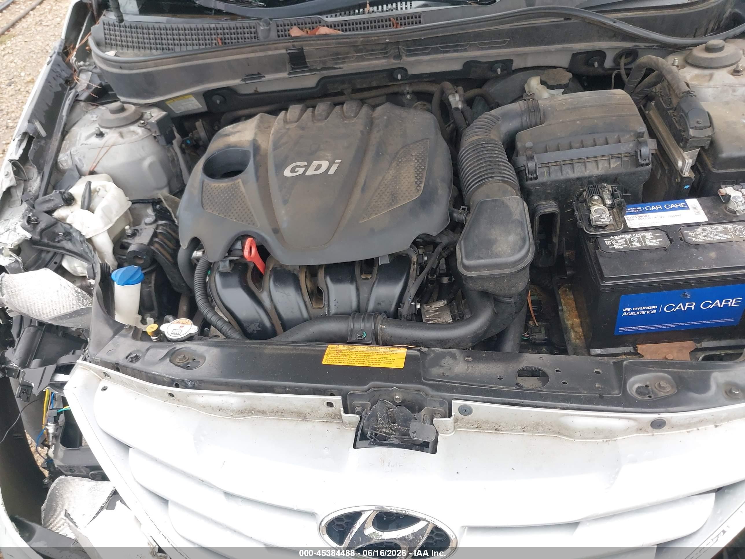 2013 Hyundai Sonata Gls Silver vin: 5NPEB4AC0DH636958
