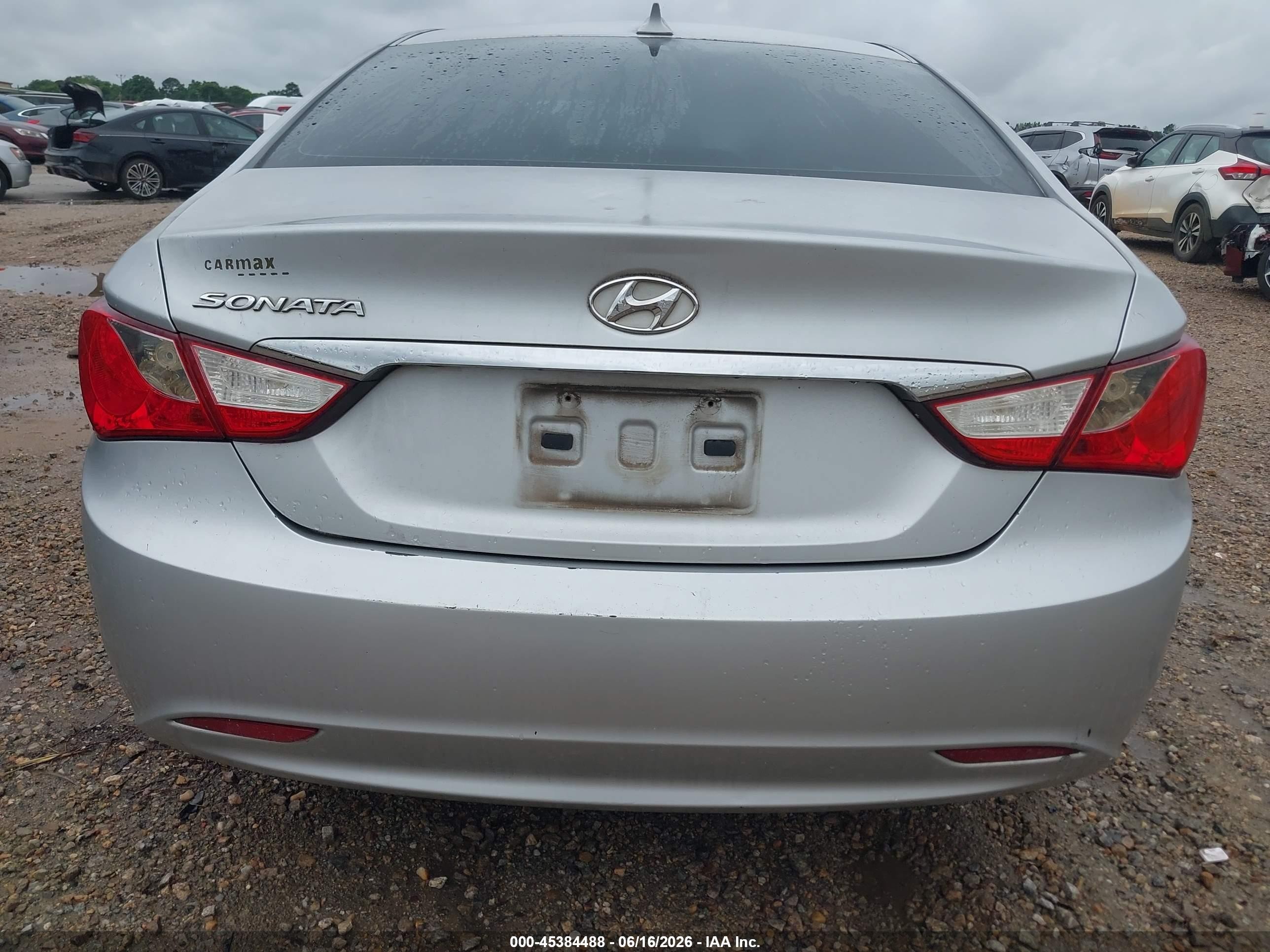 2013 Hyundai Sonata Gls Silver vin: 5NPEB4AC0DH636958