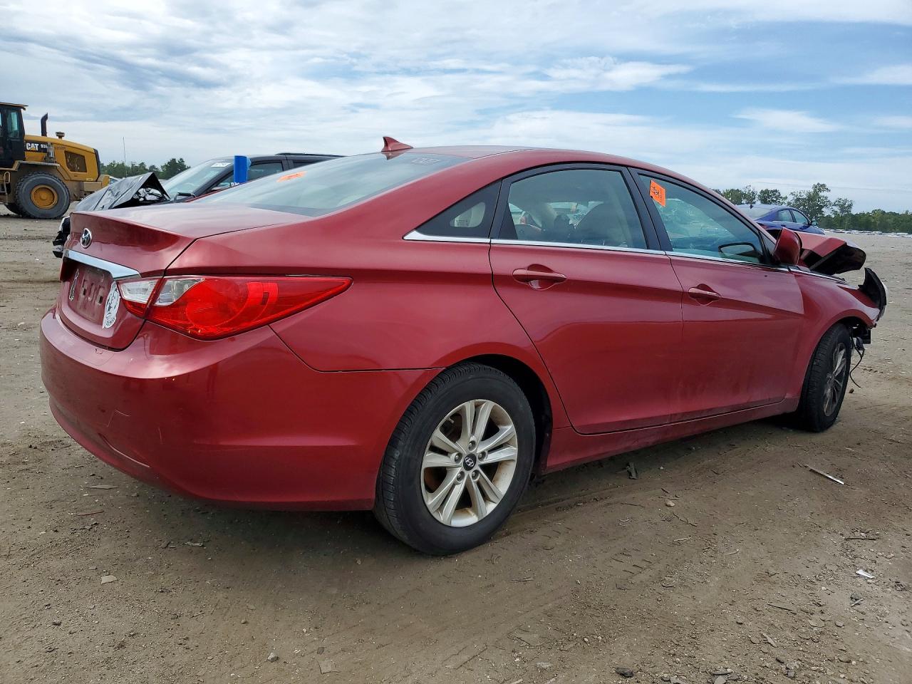 2013 Hyundai Sonata Gls Красный vin: 5NPEB4AC0DH641531