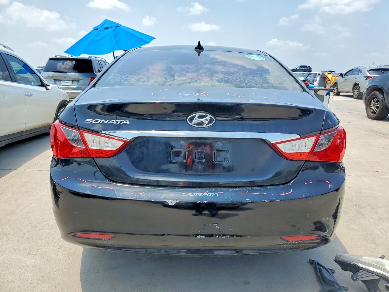 2013 Hyundai Sonata Gls Черный vin: 5NPEB4AC0DH641626