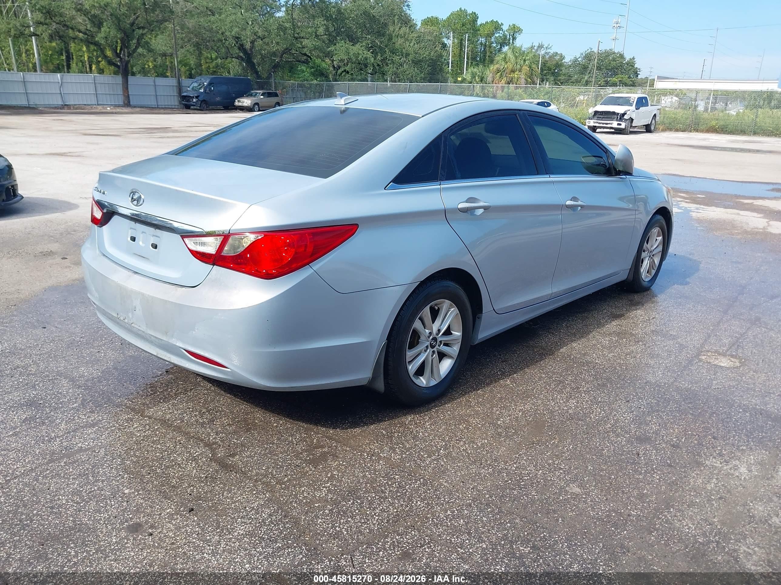 2013 Hyundai Sonata Gls Blue vin: 5NPEB4AC0DH642338