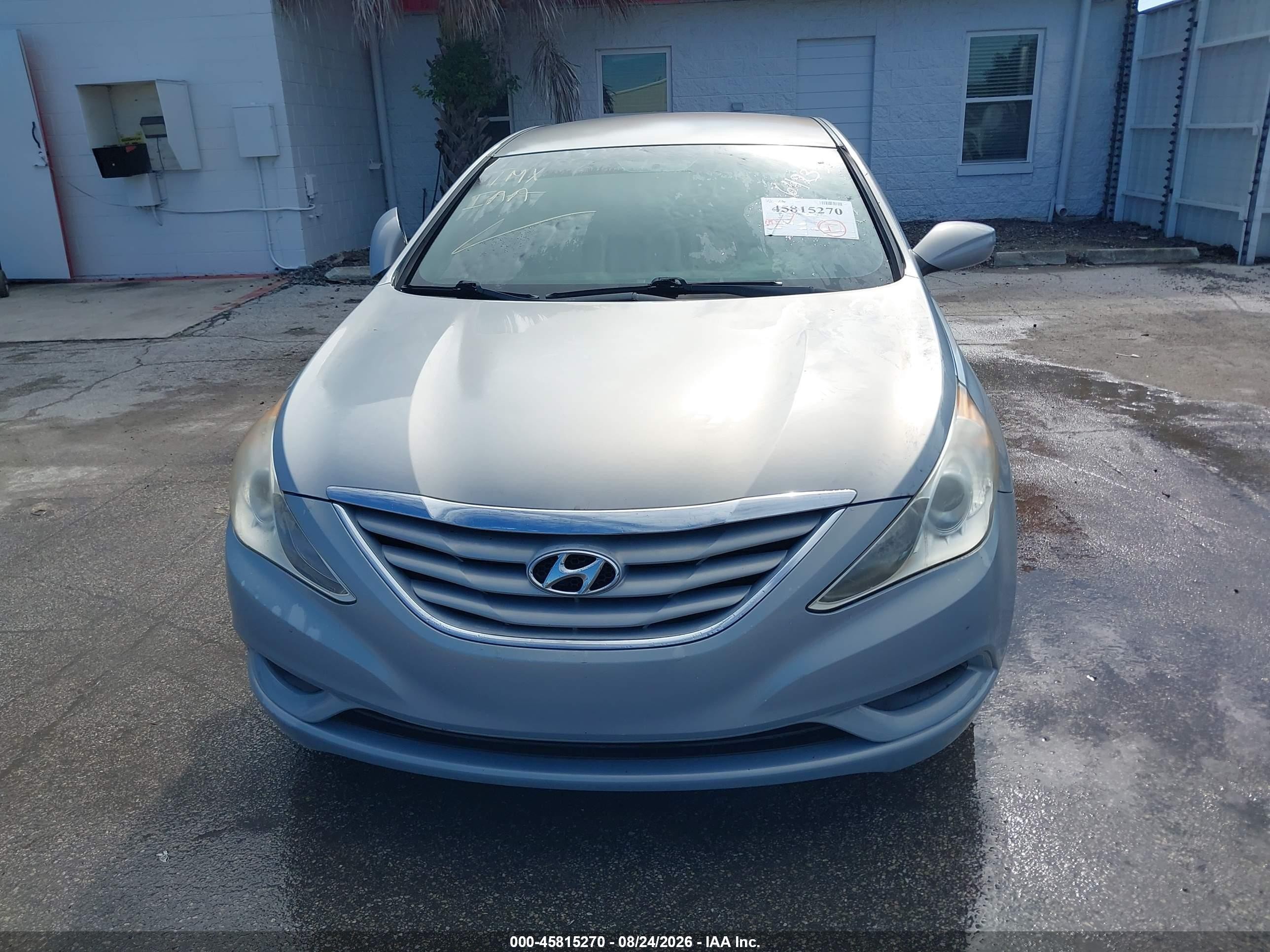 2013 Hyundai Sonata Gls Blue vin: 5NPEB4AC0DH642338