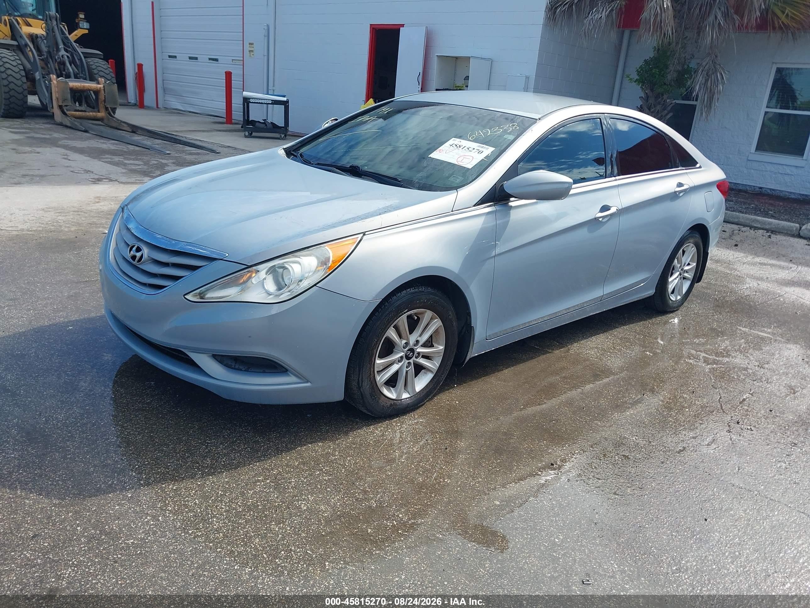 2013 Hyundai Sonata Gls Blue vin: 5NPEB4AC0DH642338