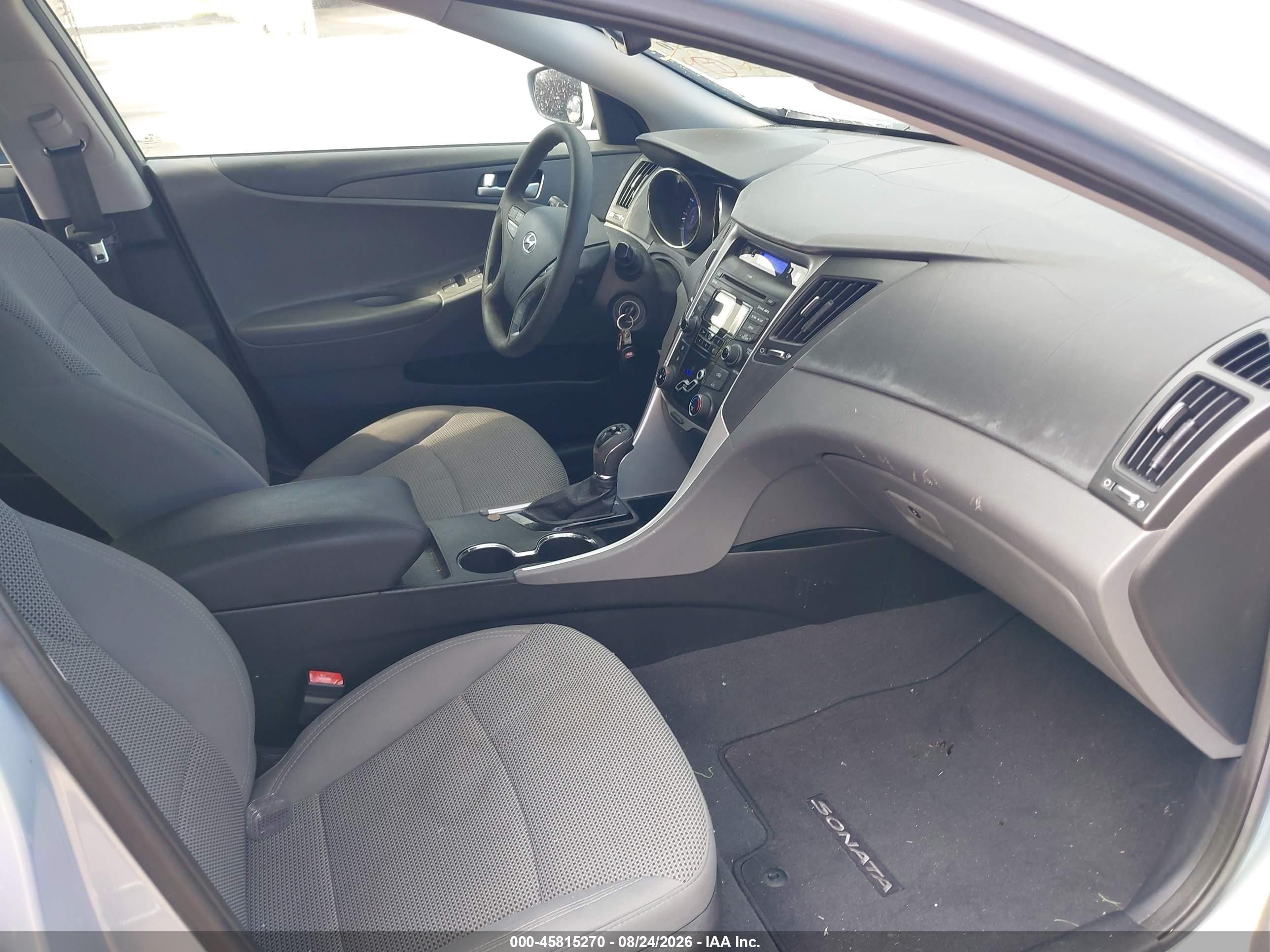 2013 Hyundai Sonata Gls Blue vin: 5NPEB4AC0DH642338